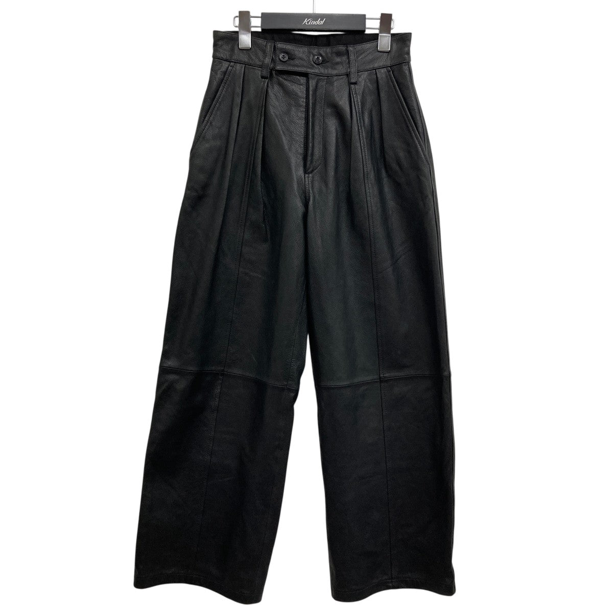 CCU(シーシーユー) CCフィリグリー レザーパンツ PT-08-C-GOAT-3