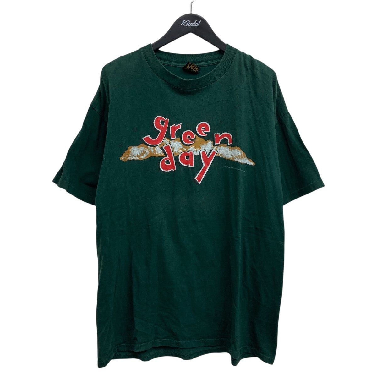 VINTAGE(ヴィンテージ) 90`sGREEN DAY DOOKIE 半袖Tシャツ グリーン