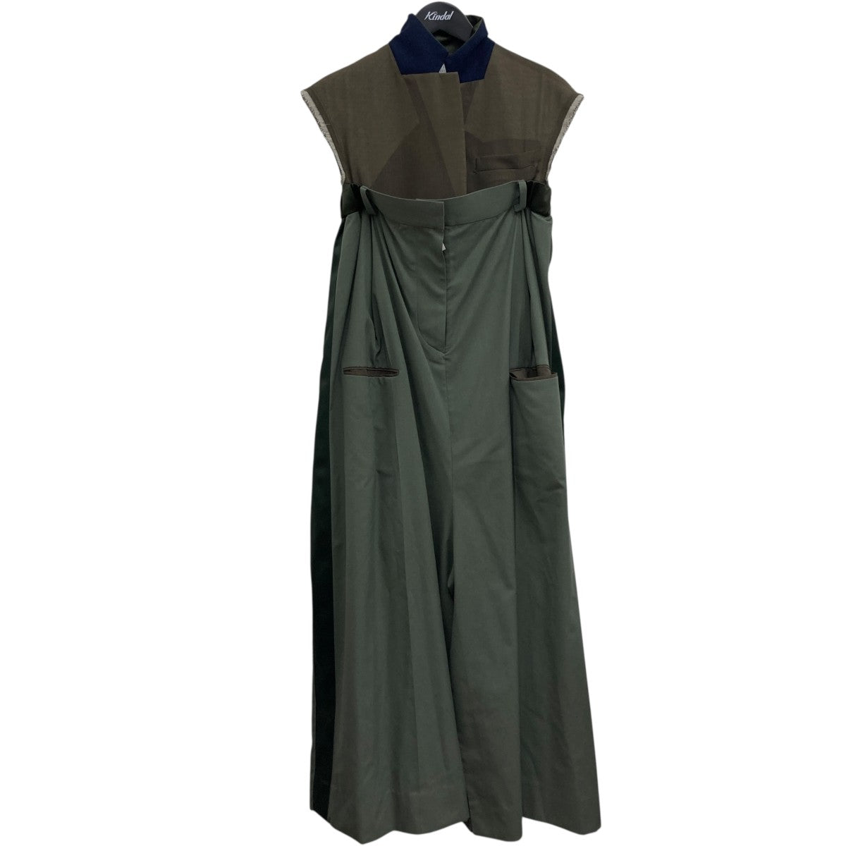 sacai(サカイ) スーチングドレス ジャケット 21-05522 グリーン
