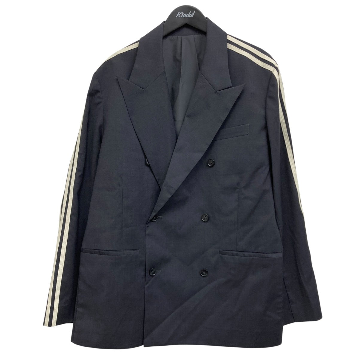 adidas ジャケット adidas×KITH Football Suit Jacket スリーラインダブル