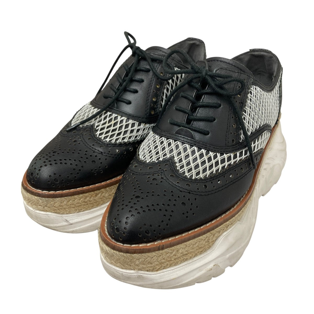 雅様　専用 中古・古着通販】PRADA (プラダ) パデッドレザー 三角ロゴ厚底