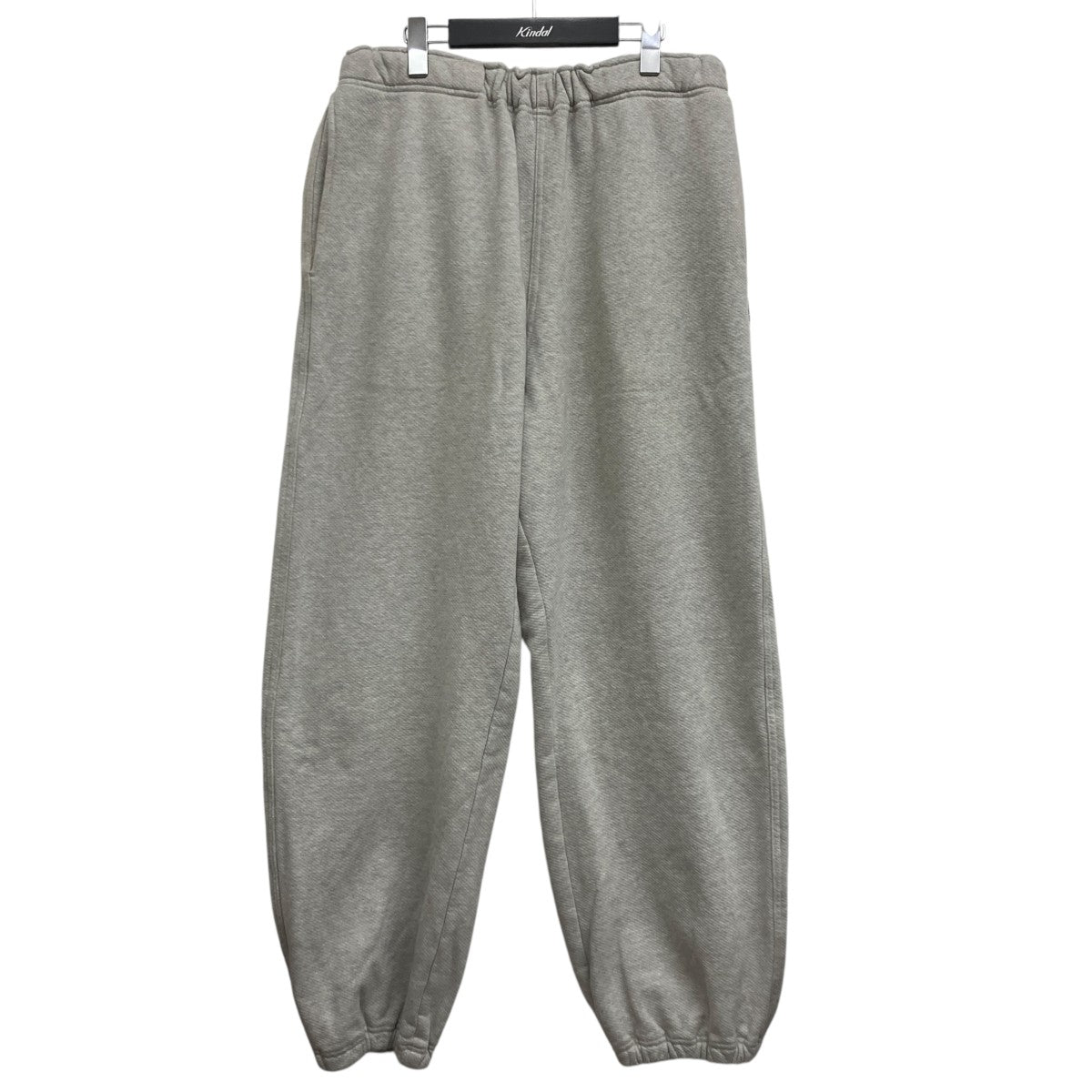 hed Mayer ヘドメイナー グレー リボン付き サルエルパンツ Hed Mayner(ヘドメイナー) Sweat Pants Medium Grey スウェット