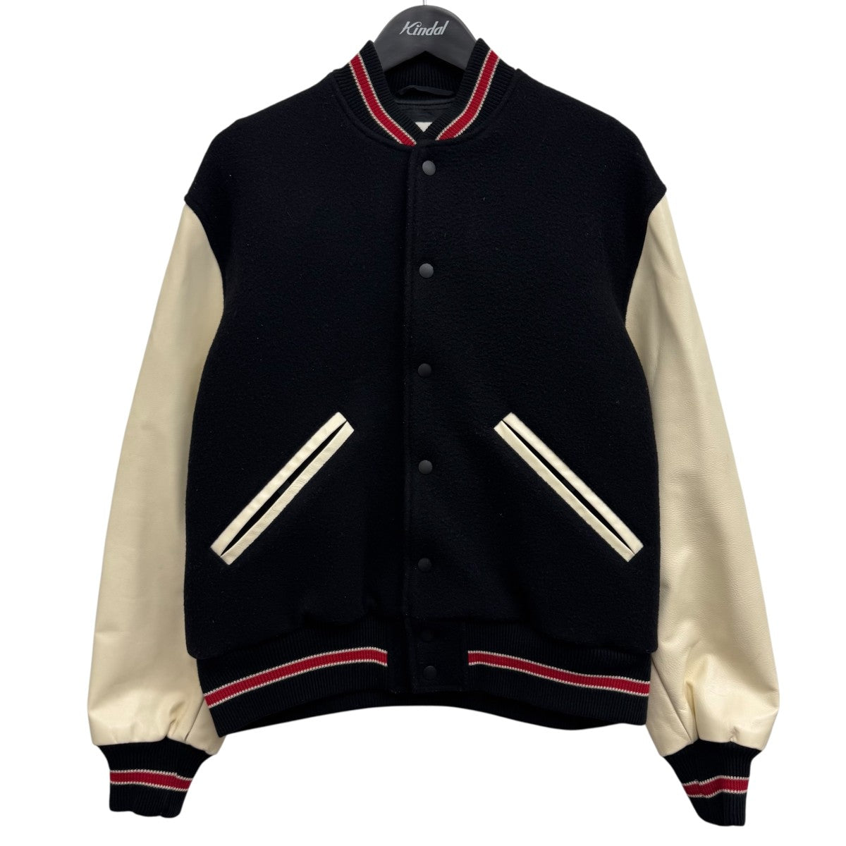 OUR LEGACY アワレガシー スタジャン OUR LEGACY WORK SHOP x STUSSY x DENIM TEARS VARSITY JACKET