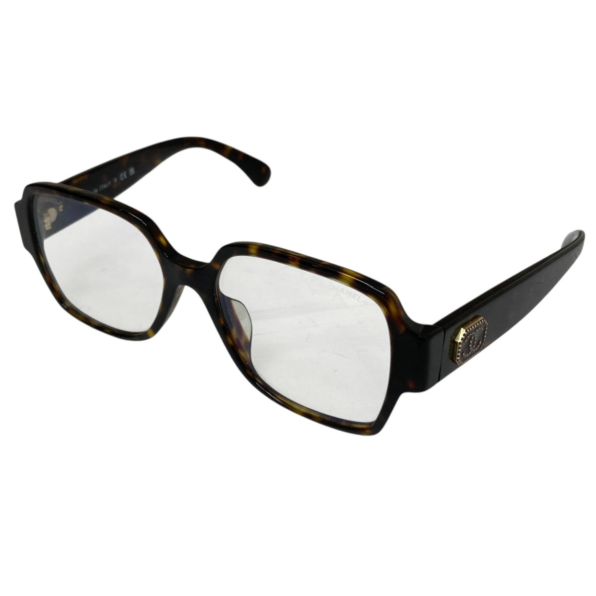 CHANEL(シャネル) スクエア シェイプ ブルーライトカット アイウェア  