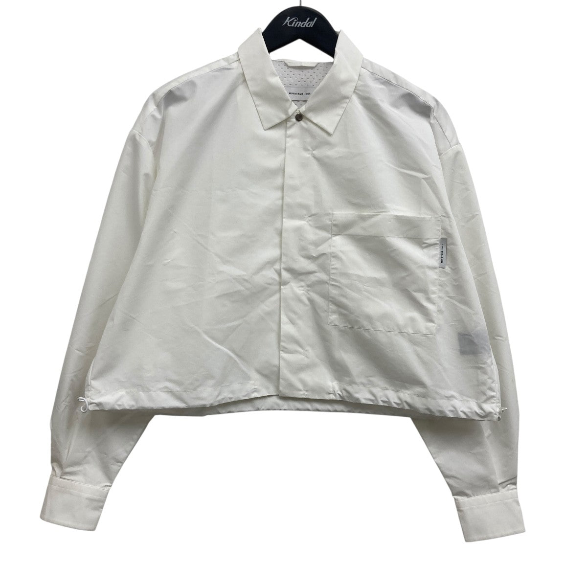 TW SHIRTS BLUSONショート丈ボタンダウンシャツ