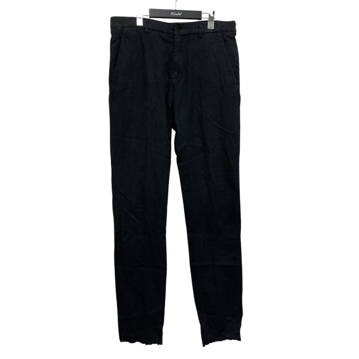 ANN DEMEULEMEESTER スラックス　ブラック　ストライプ ANN DEMEULEMEESTER スラックスブラックストライプ