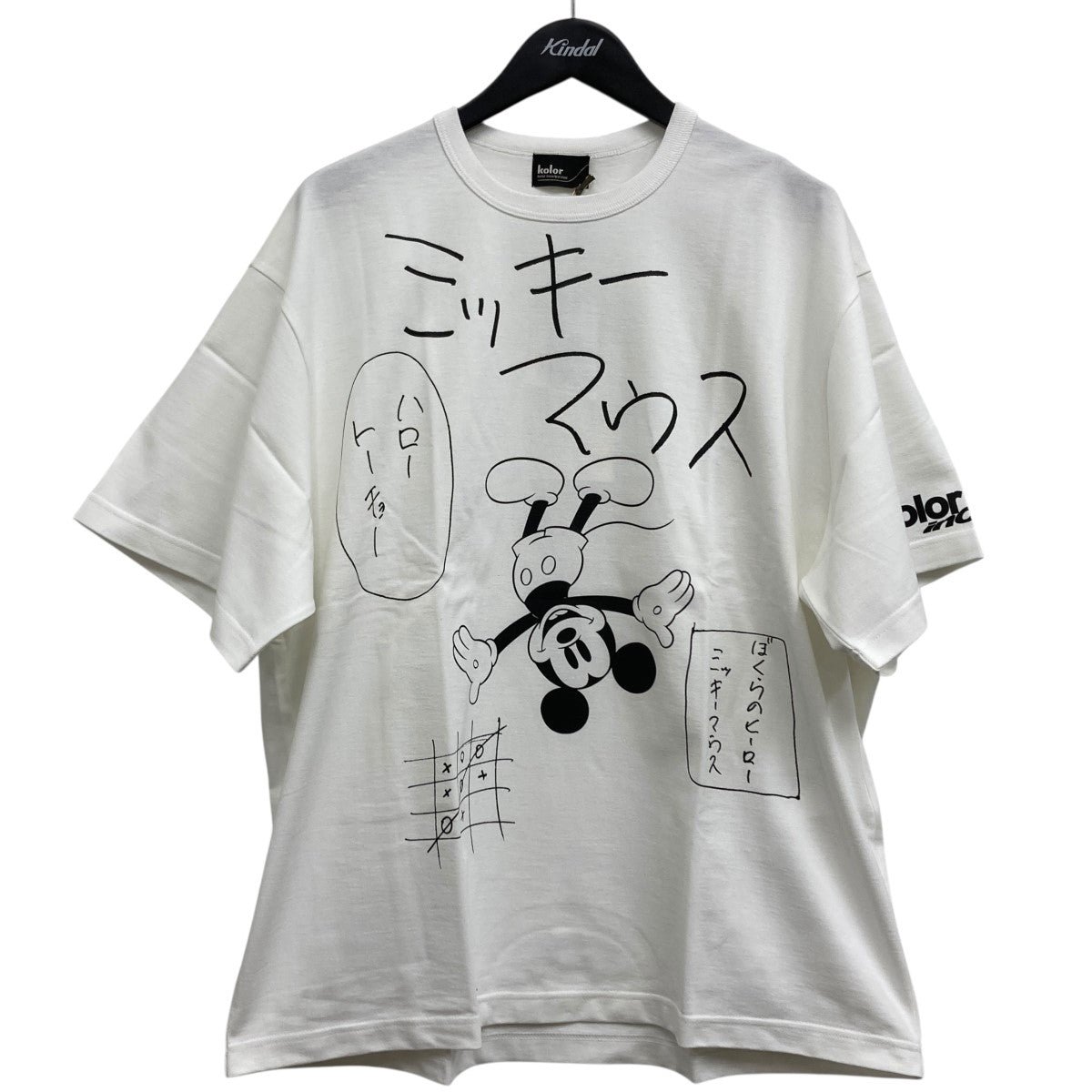 KOLOR(カラー) ミッキーマウスグラフィックTシャツ 22SCM