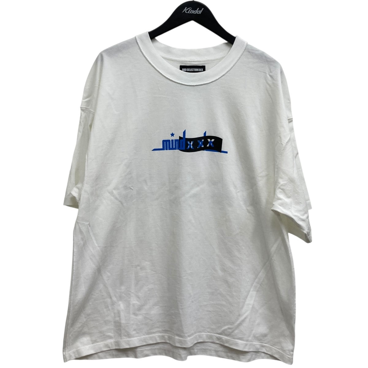 GOD SELECTION XXX×MINDSEEKER プリントTシャツ ホワイト サイズ
