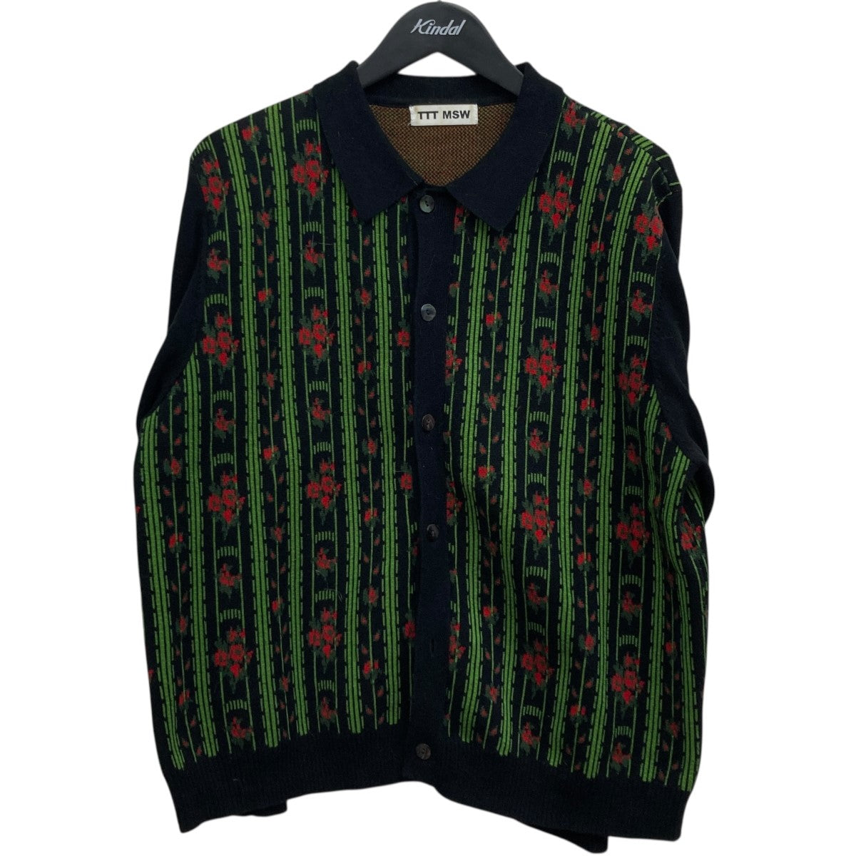 tttmsw ニットカーディガン TTTMSW / Nordic zip up cardigan – PRANK STORE
