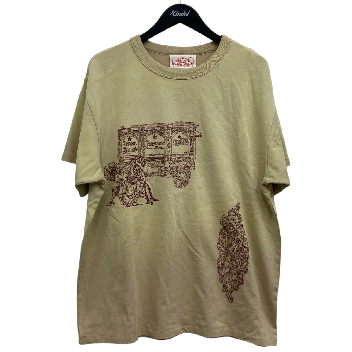 Samuel Zelig サミュエルゼリグ エンブロイダリーTシャツ  アイボリー M SAMUEL ZELIG(サミュエルゼリグ) 25SS エンブロイダリーTシャツ