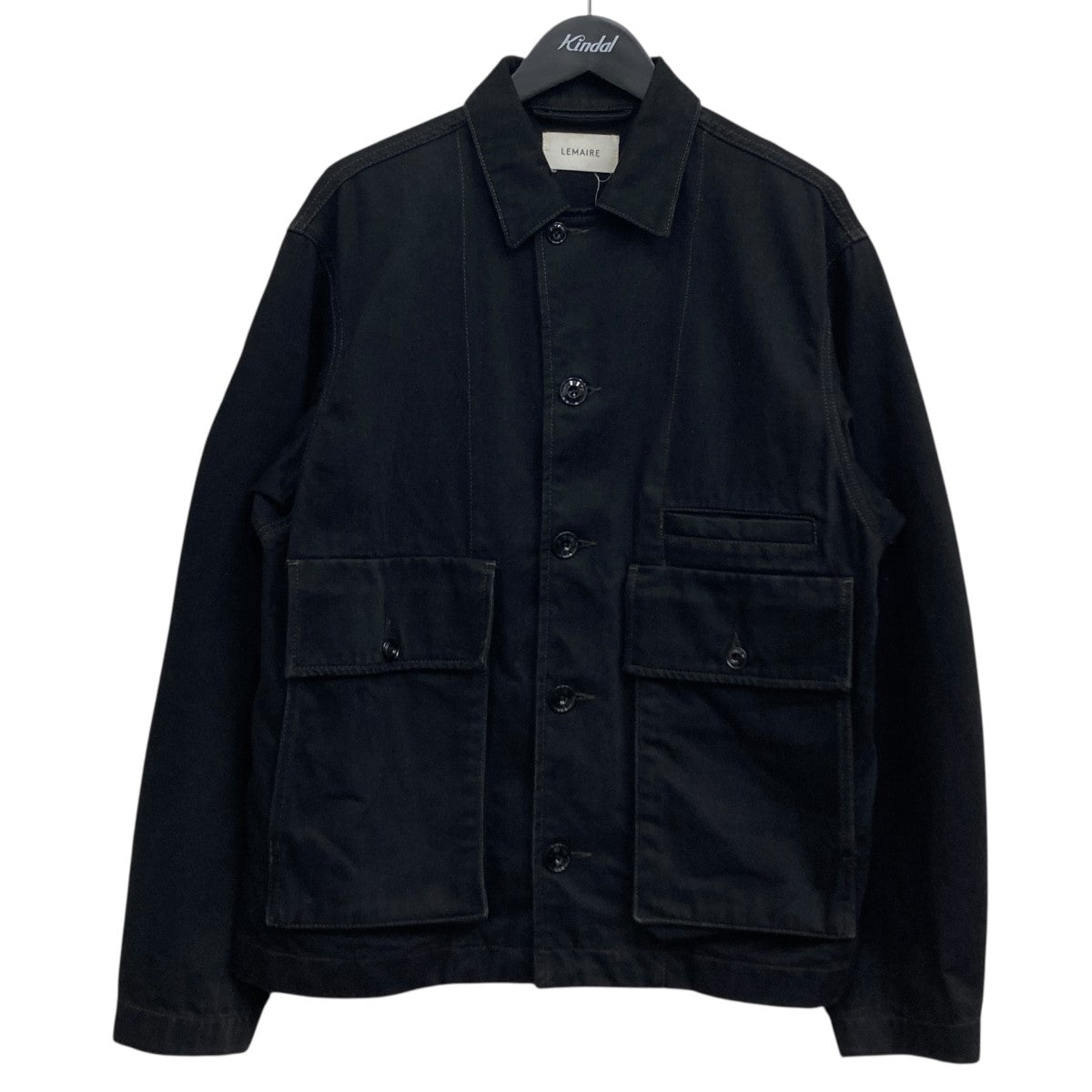 LEMAIRE(ルメール) ボクシージャケット OW306 LD1000 ブラック