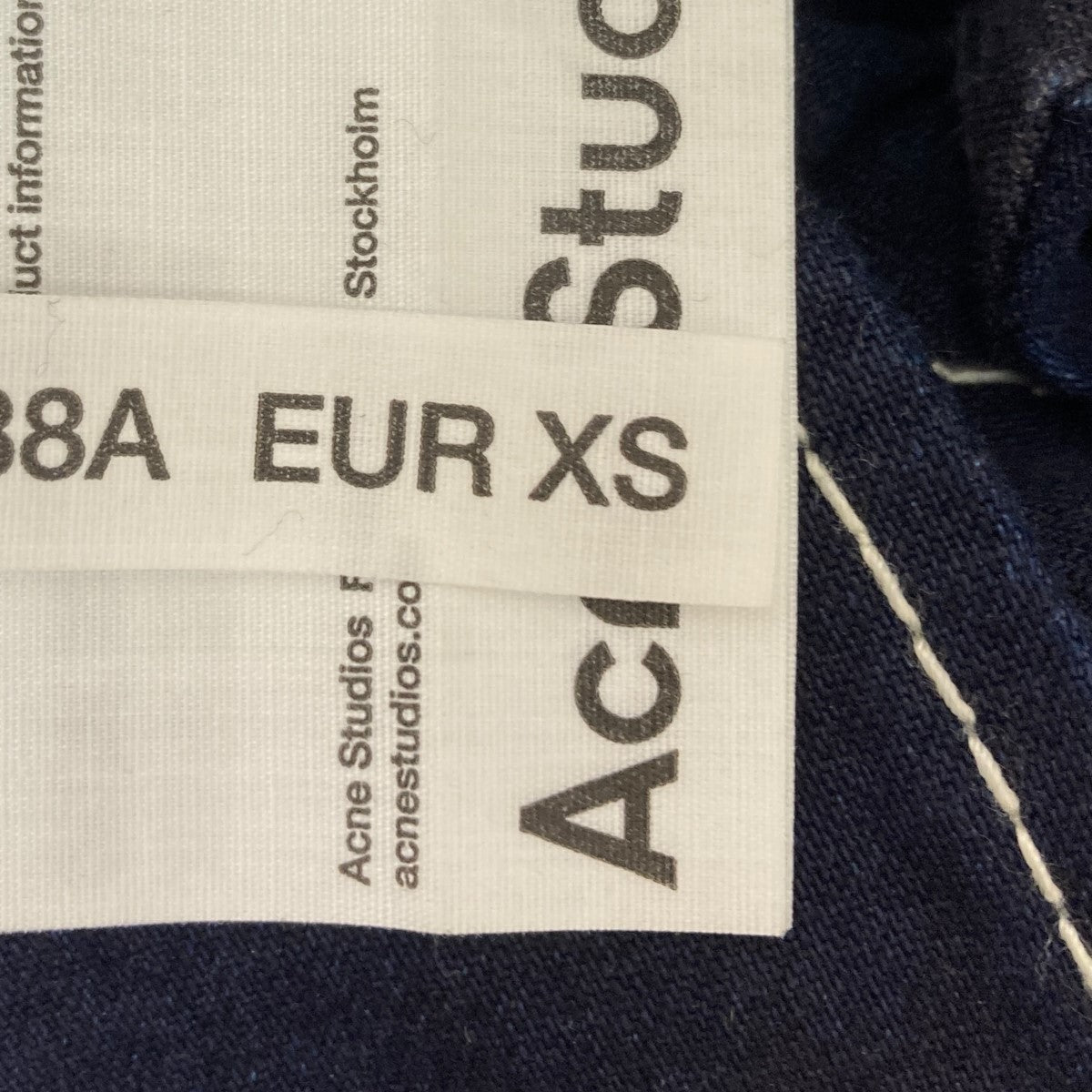 ACNE STUDIOS 25AW デニムジャケット 古着・中古-6枚目のアイテム画像