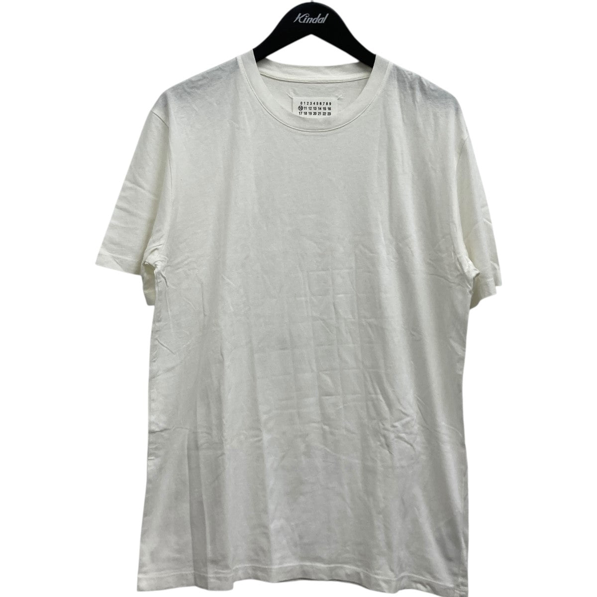 ◆Maison Margiela◆ 半袖 コットン Tシャツ Maison Margiela メゾンマルジェラ Numeric Logo Mako Cotton T