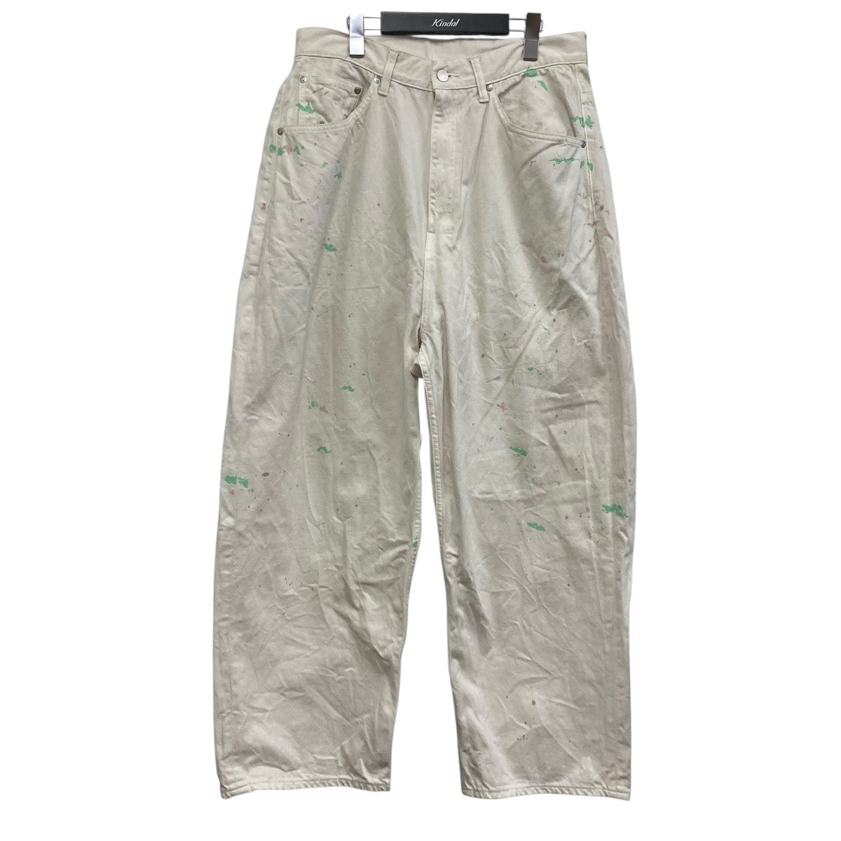 ANCELLM(アンセルム) 25SSDAMAGE WIDE 5P DENIM PANTS ダメージ