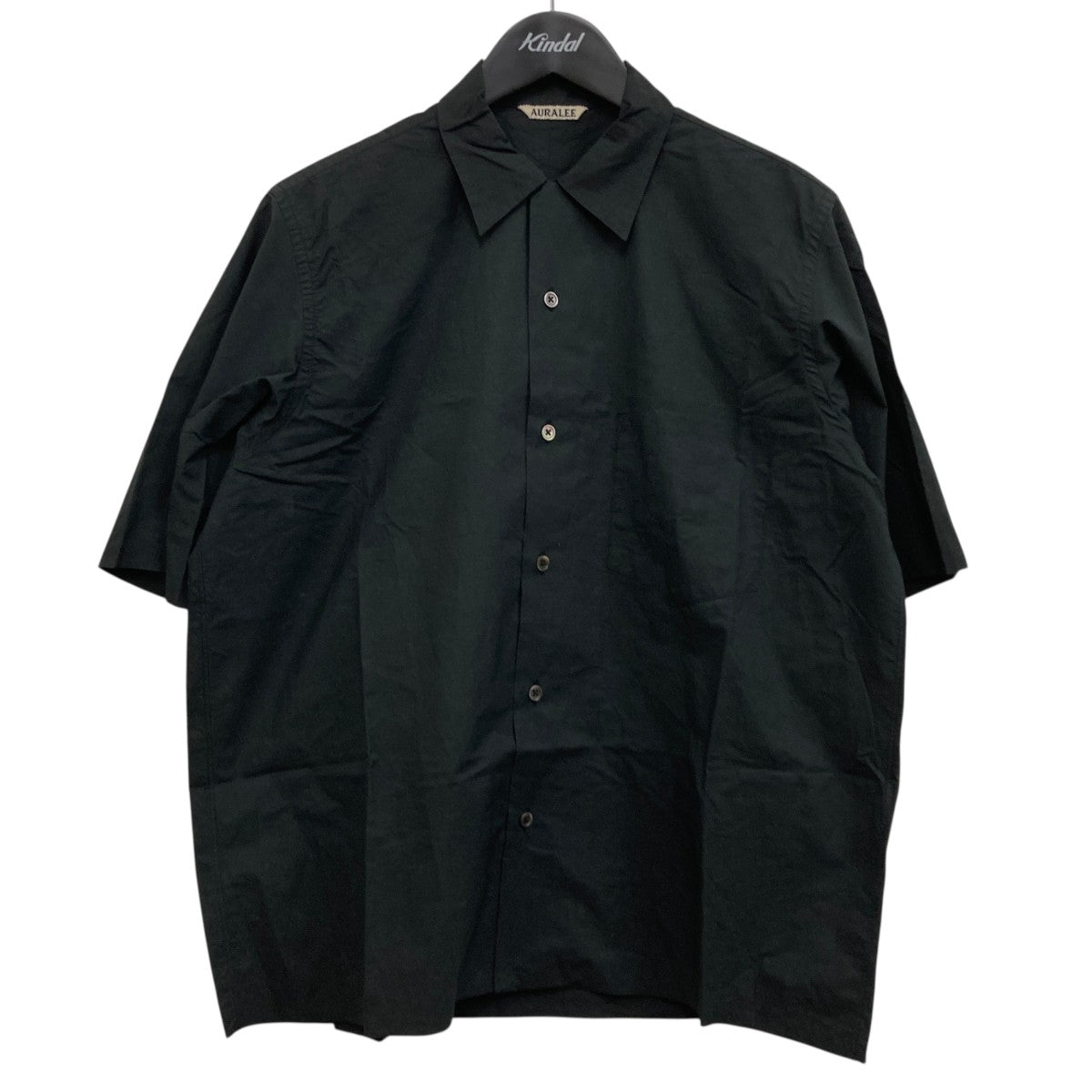 AURALEE(オーラリー) SELVEDGE WEATHER CLOTH OPEN COLLARED