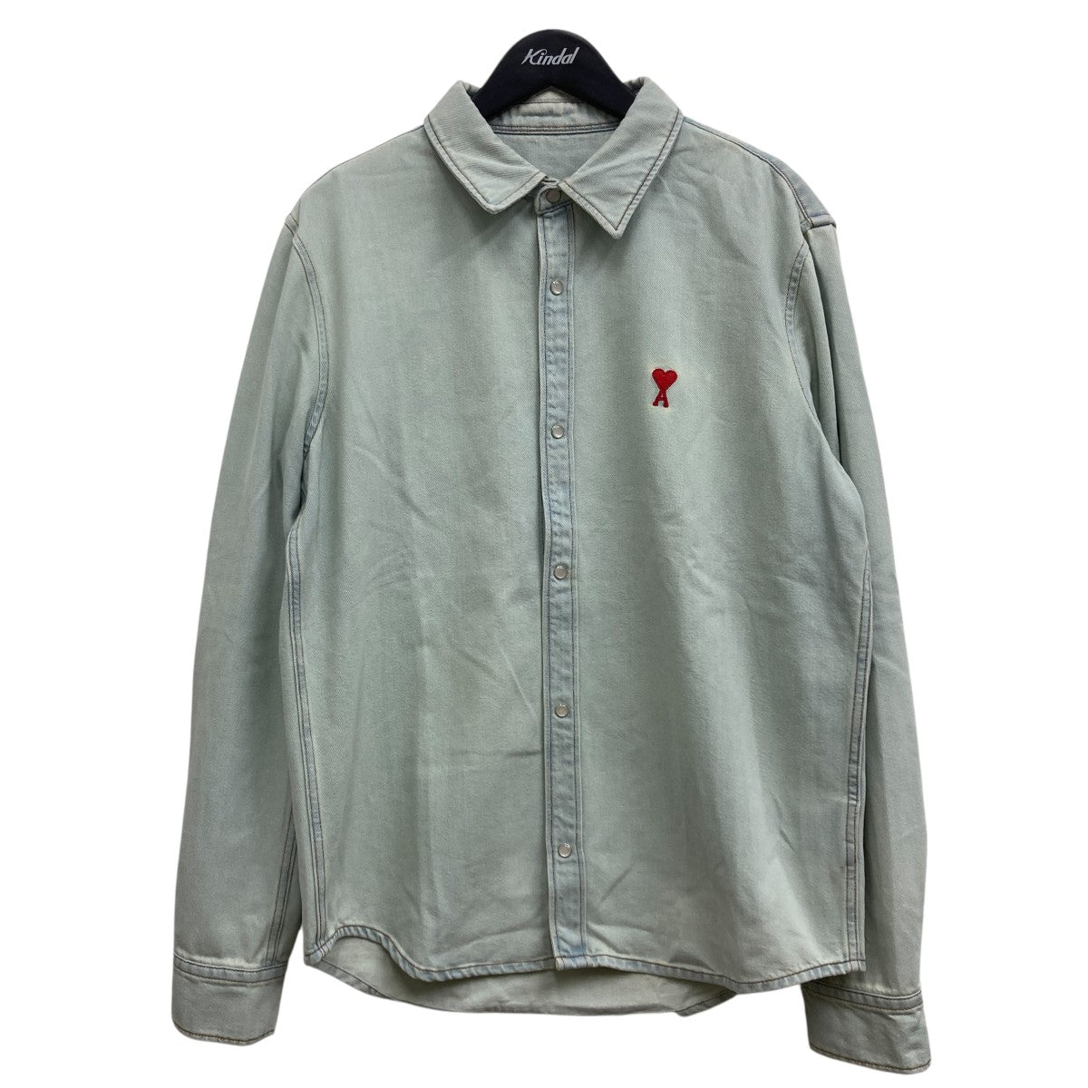 AMI PARIS デニムシャツ 古着・中古-1枚目のアイテム画像