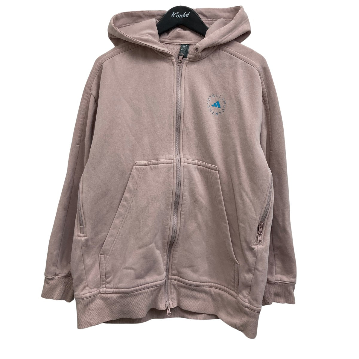 adidas×STELLA McCARTNEY ジップパーカー 古着・中古-1枚目のアイテム画像