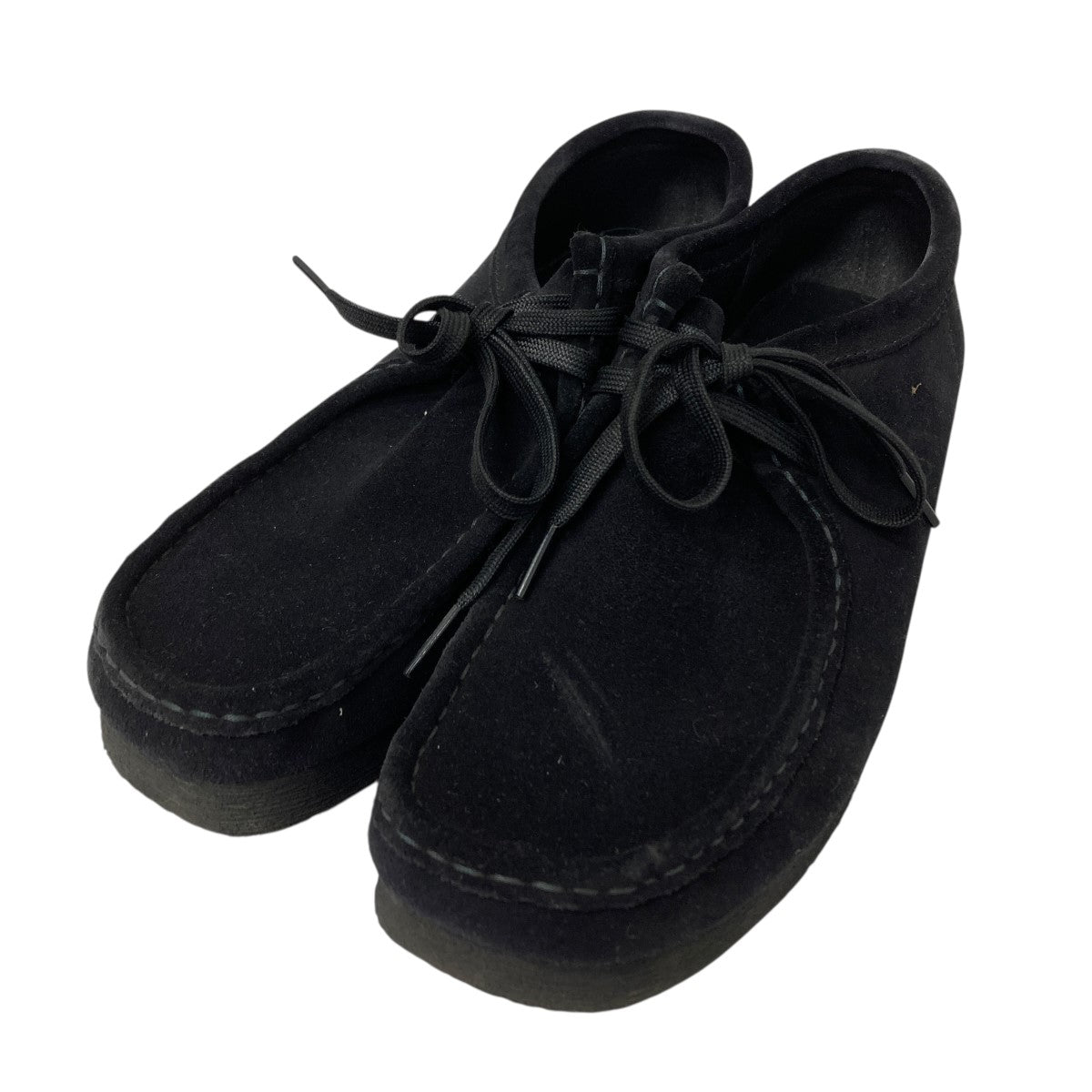 古着　ヴィンテージ ハラコ ワラビーシューズ CLARKS(クラークス) ワラビーシューズ 11826 ブラック サイズ