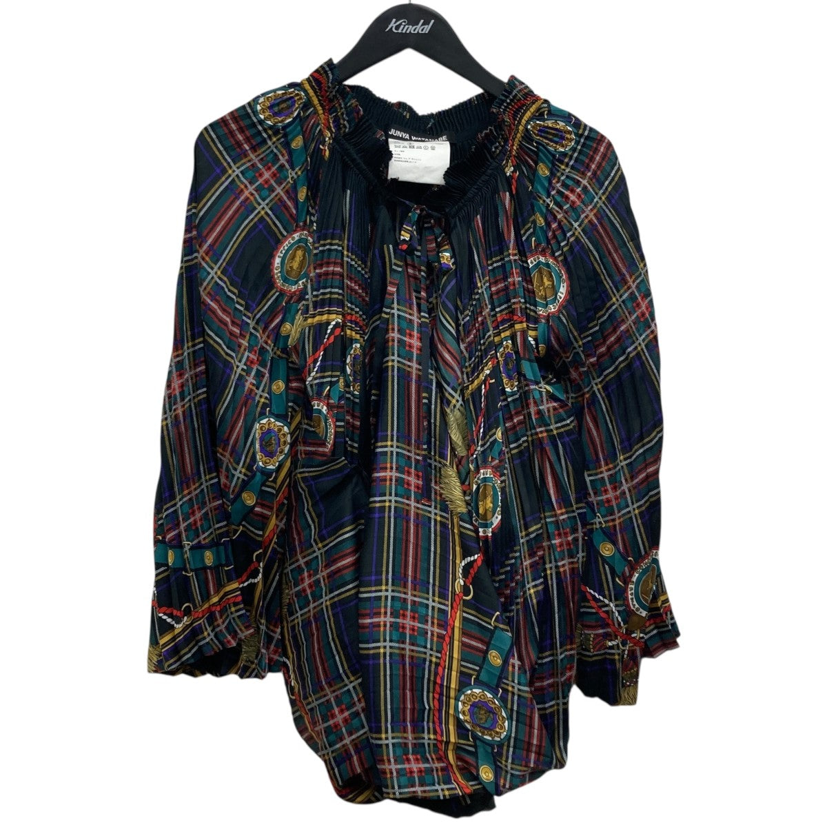 美品　ジュンヤワタナベ　コムデギャルソン　スクエアネック　花柄　総柄　ブラウス ジュンヤワタナベ コムデギャルソンJUNYA WATANABE COMME des