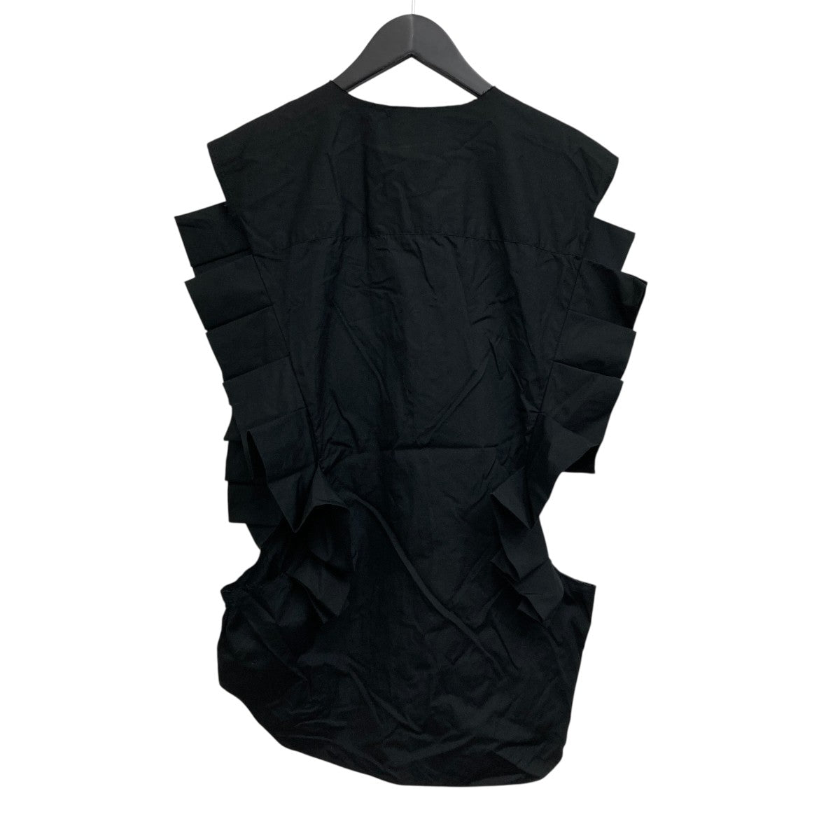 COMME des GARCONS HOMME PLUS 25SS フリルベスト 古着・中古-2枚目のアイテム画像