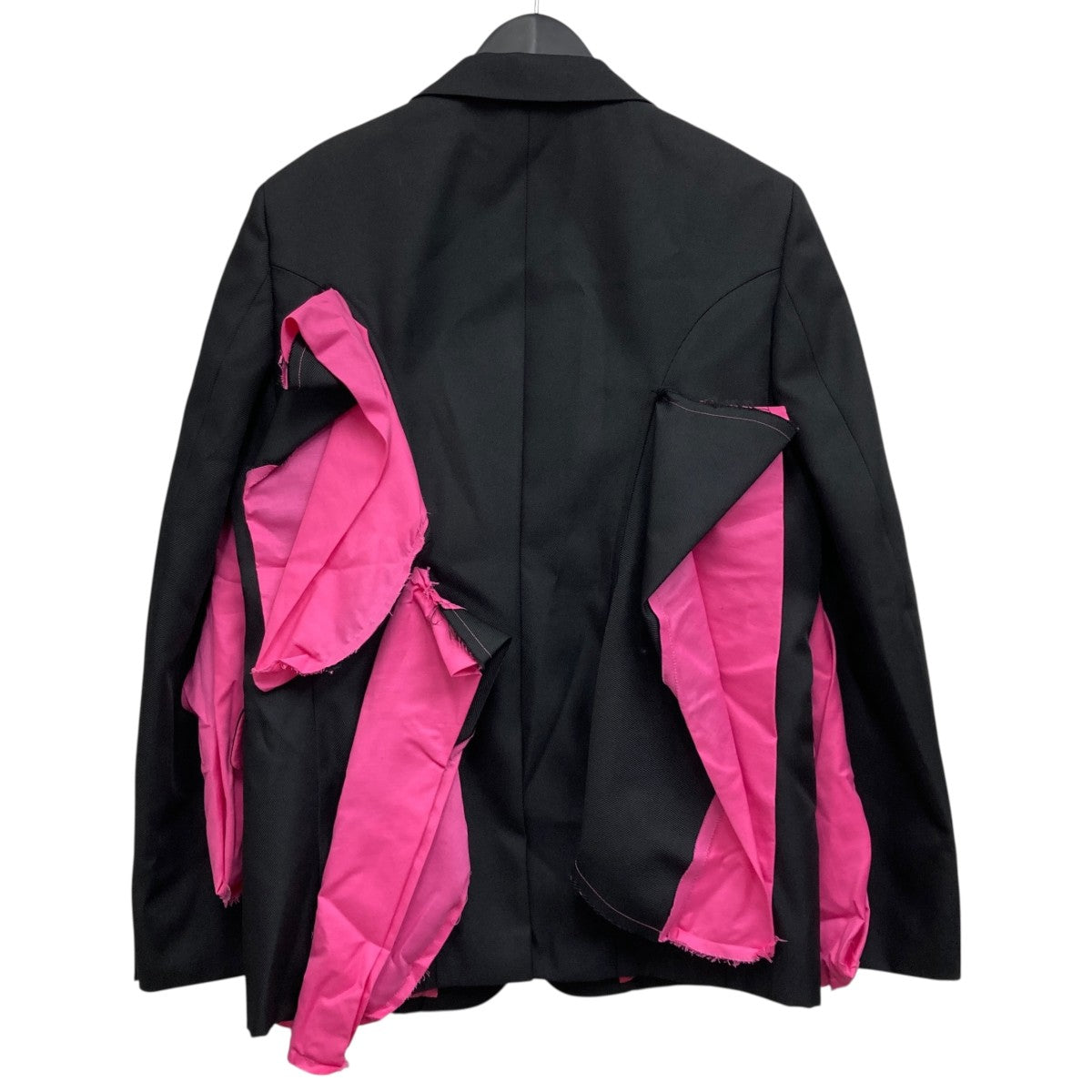 COMME des GARCONS HOMME PLUS 25SS エステルギャバジン テーラードジャケット 古着・中古-2枚目のアイテム画像