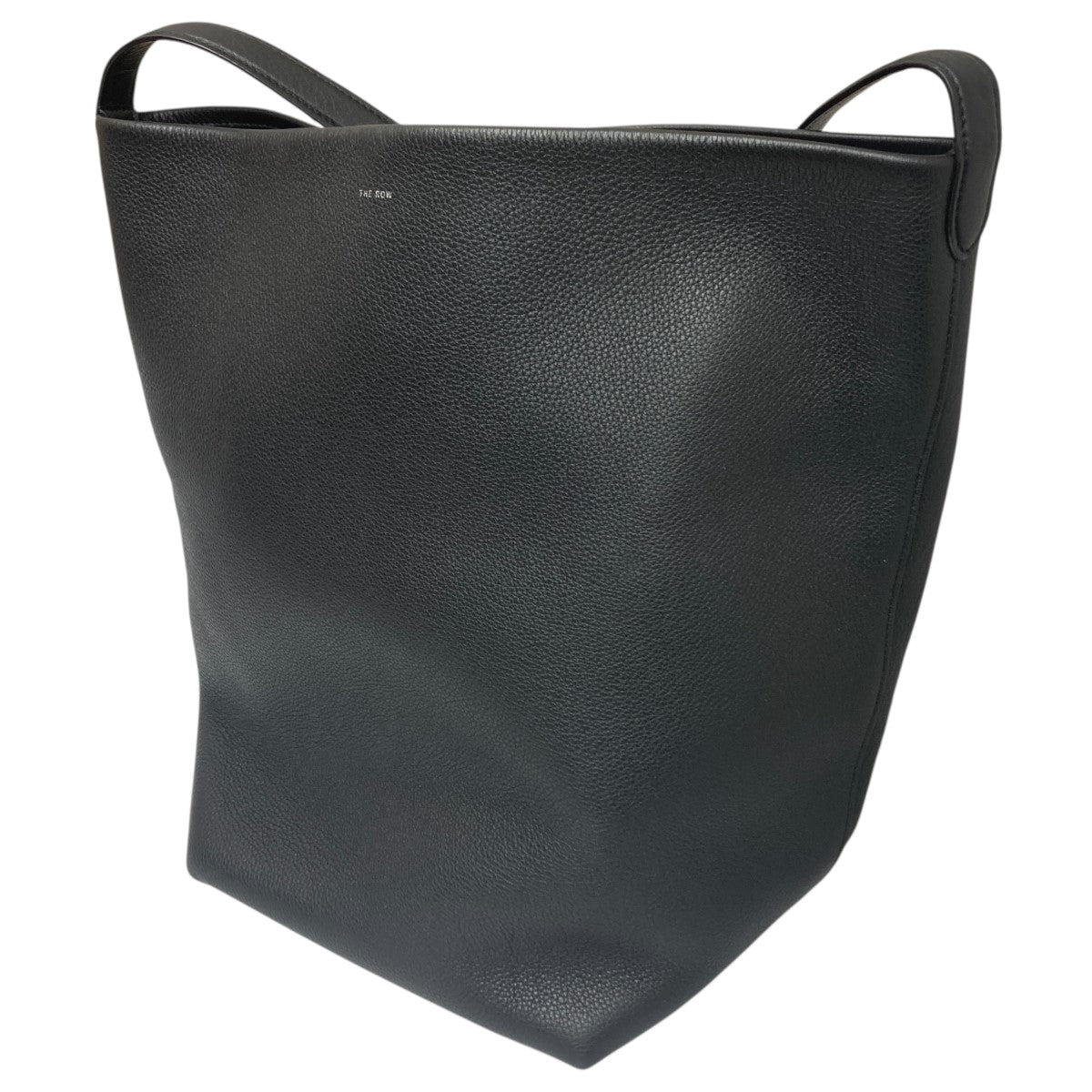 the rowメンズ　レザー ショルダーバッグ 黒　ザロウ THE ROW ザ・ロウ MEDIUM N/S SHOULDER BAG ショルダーバッグ
