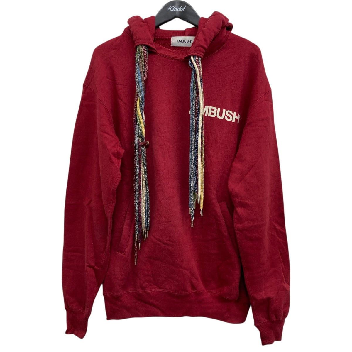 AMBUSH(アンブッシュ) プルオーバーパーカー 12111418 レッド サイズ 3