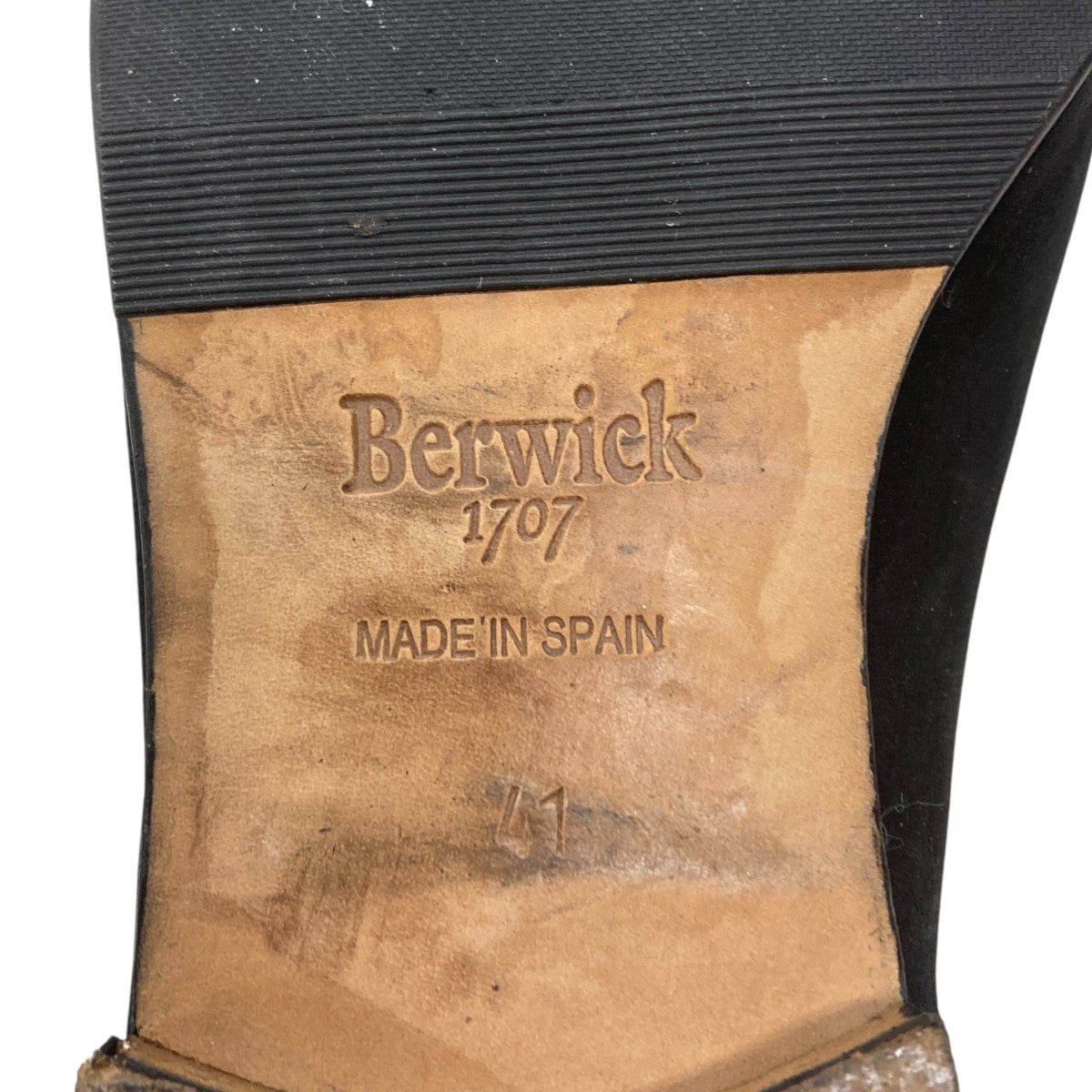 berwick スエードタッセルローファー 古着・中古-8枚目のアイテム画像