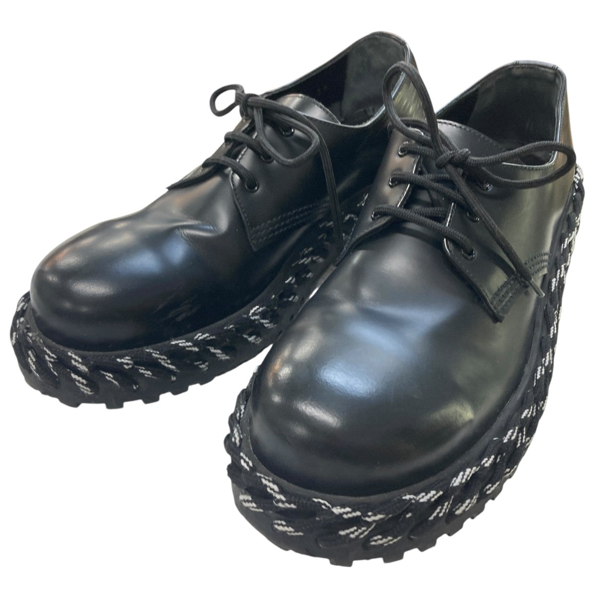 BALENCIAGA(バレンシアガ) レザーシューズ 530268 ブラック