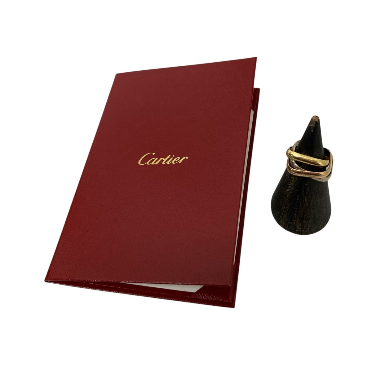 CARTIER トリニティリング　クラシックモデル　8号サイズ 箱付き CARTIER トリニティリングクラシックモデル8号サイズ 箱付き