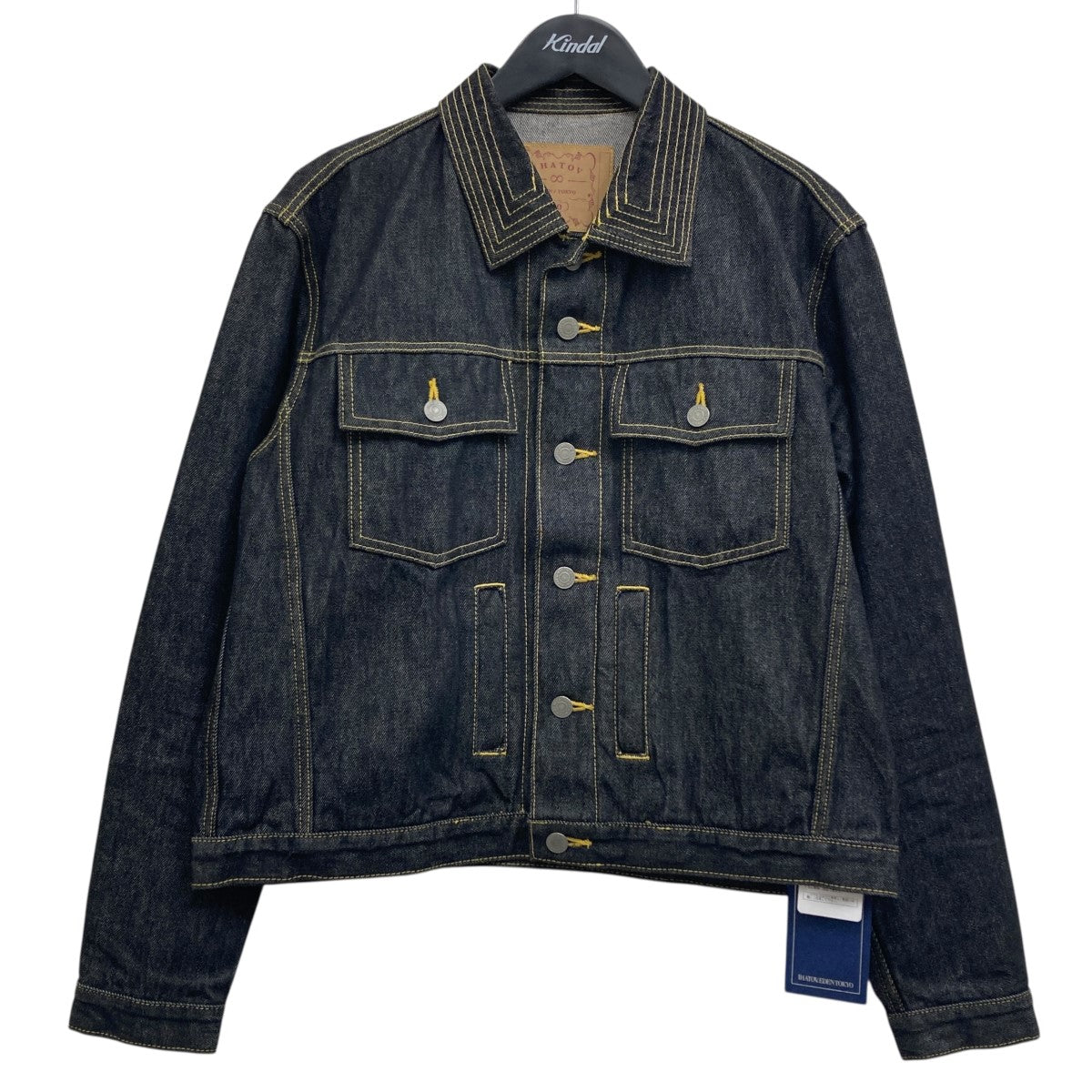 新品未使用タグ付maison de dolce デニムジャケット IHATOV(イーハトーブ) デニムジャケット LOT.301J インディゴ