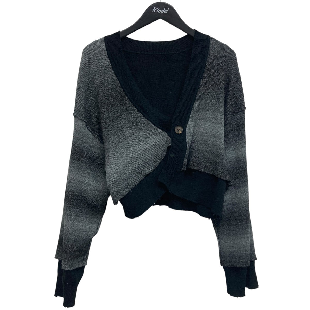 PERVERZE(パーバーズ) ダメージ加工カーディガン 0122010503 グレー