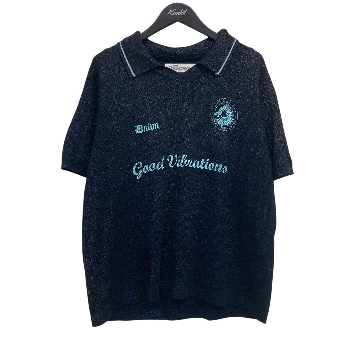 Lame Soccer Uniform Knit Pullover ニットポロシャツ