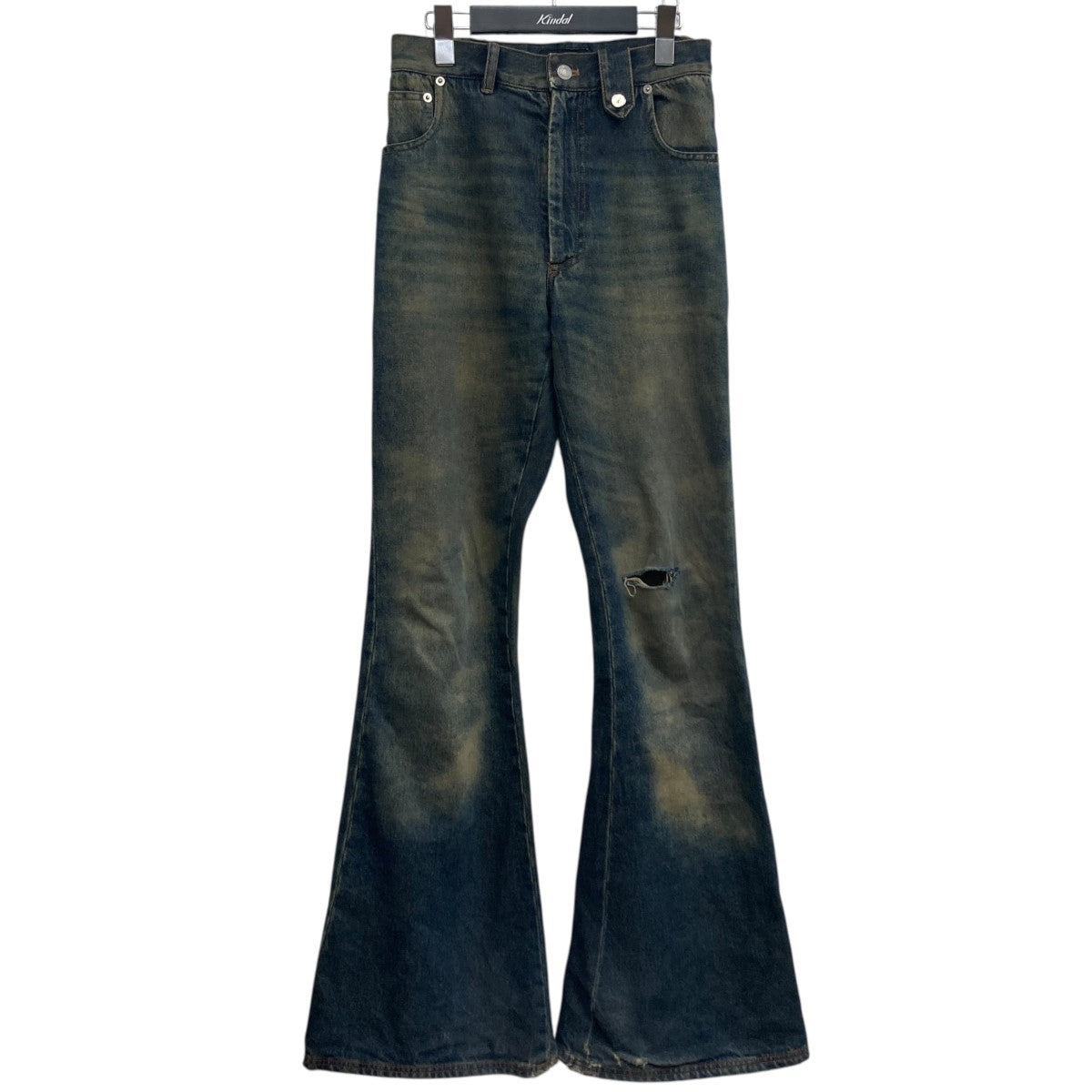 EGON LAB(エゴンラボ) 23AW ダーティウォッシュフレアデニム AW23 DN