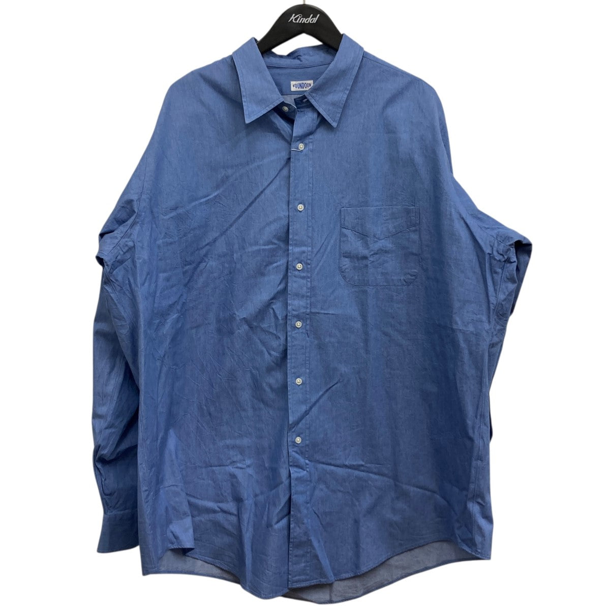 FOUNDOUR 25AW レギュラーカラーシャツ 古着・中古-1枚目のアイテム画像