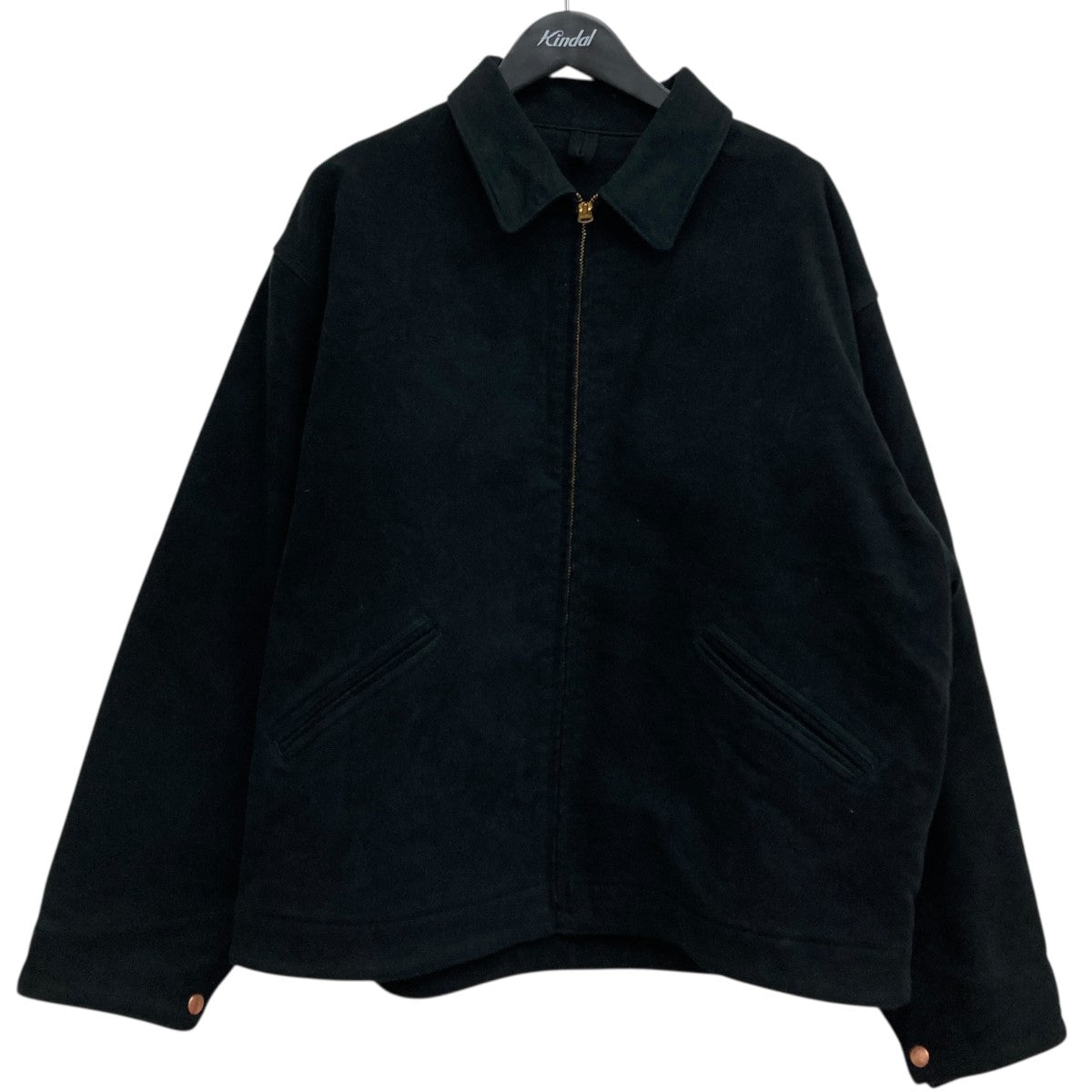 COMOLI(コモリ) モールスキンジップショートジャケット Y03-01020