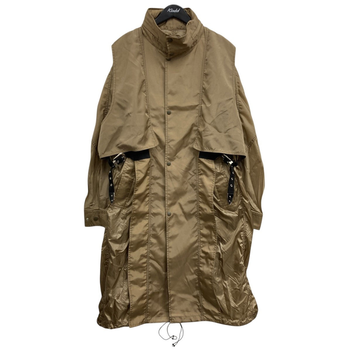 TOGA VIRILIS(トーガヴィリリース) 異素材切替スタンドカラー