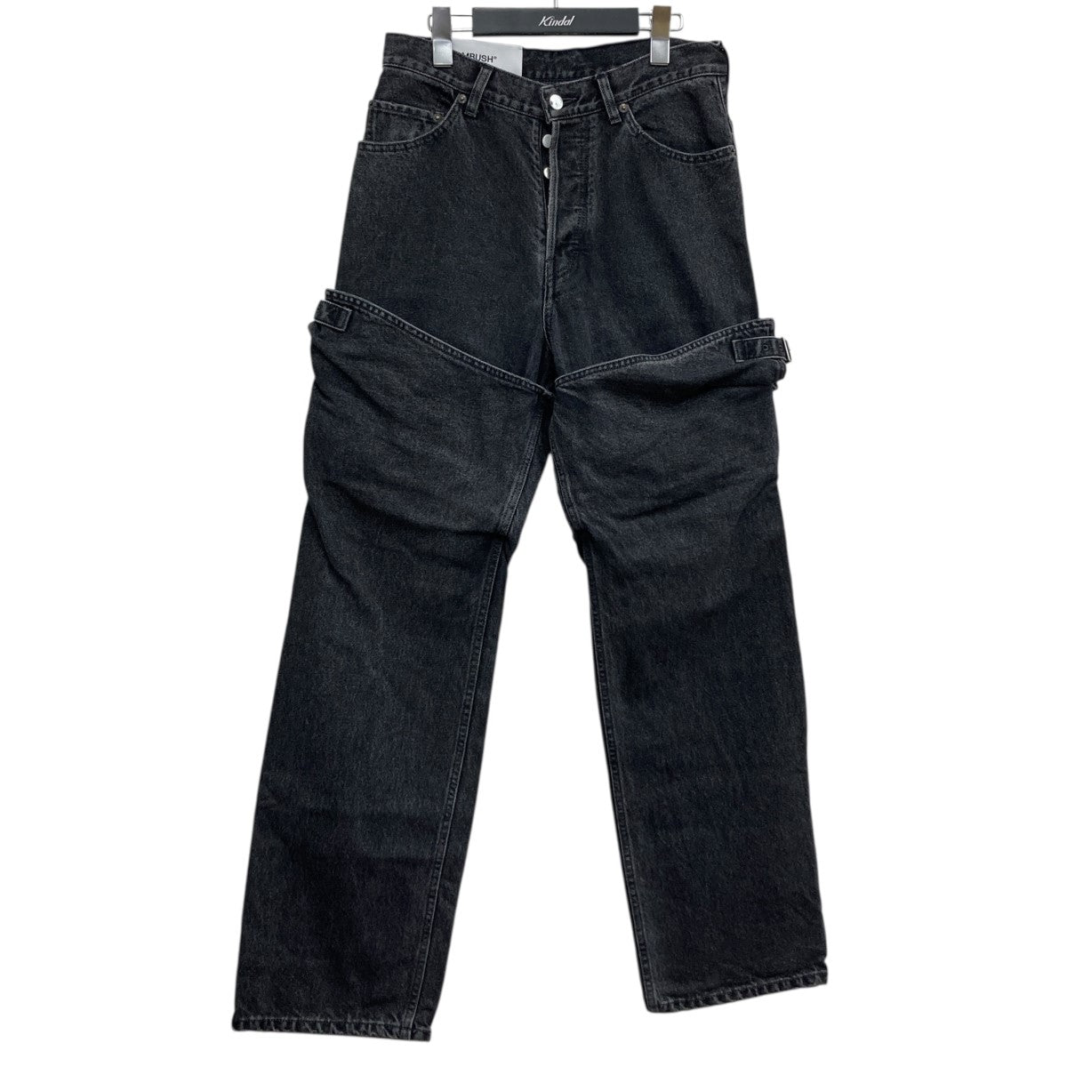 AMBUSH(アンブッシュ) レイヤードデニムパンツ 12114328 グレー サイズ