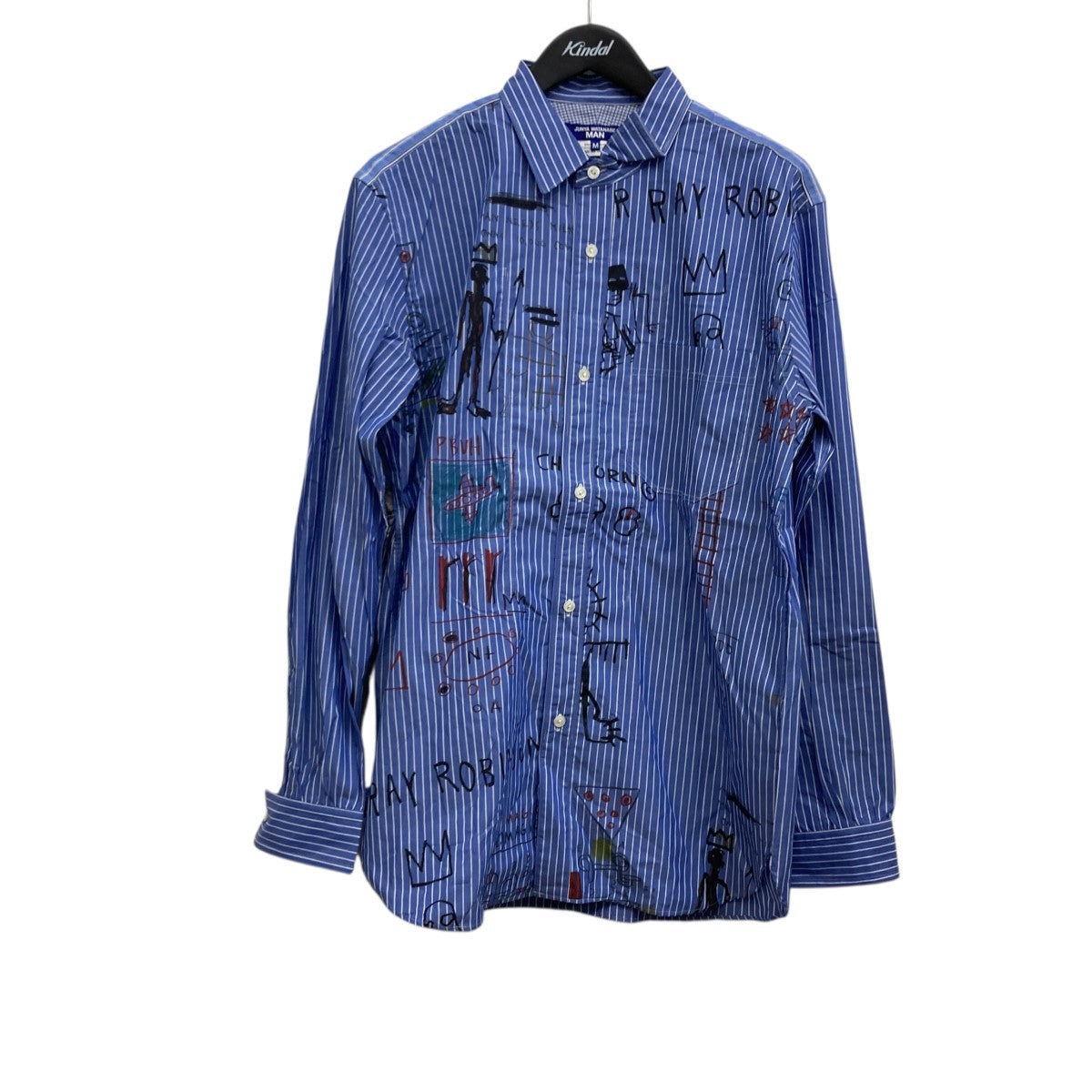 JUNYA WATANABE MAN(ジュンヤワタナベマン) 落書きストライプシャツ WK