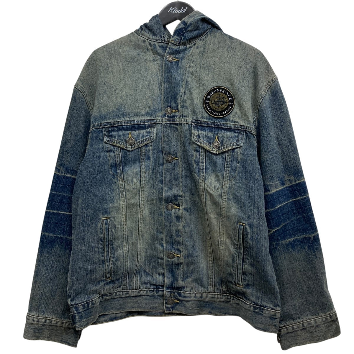 フーデッドデニムジャケット