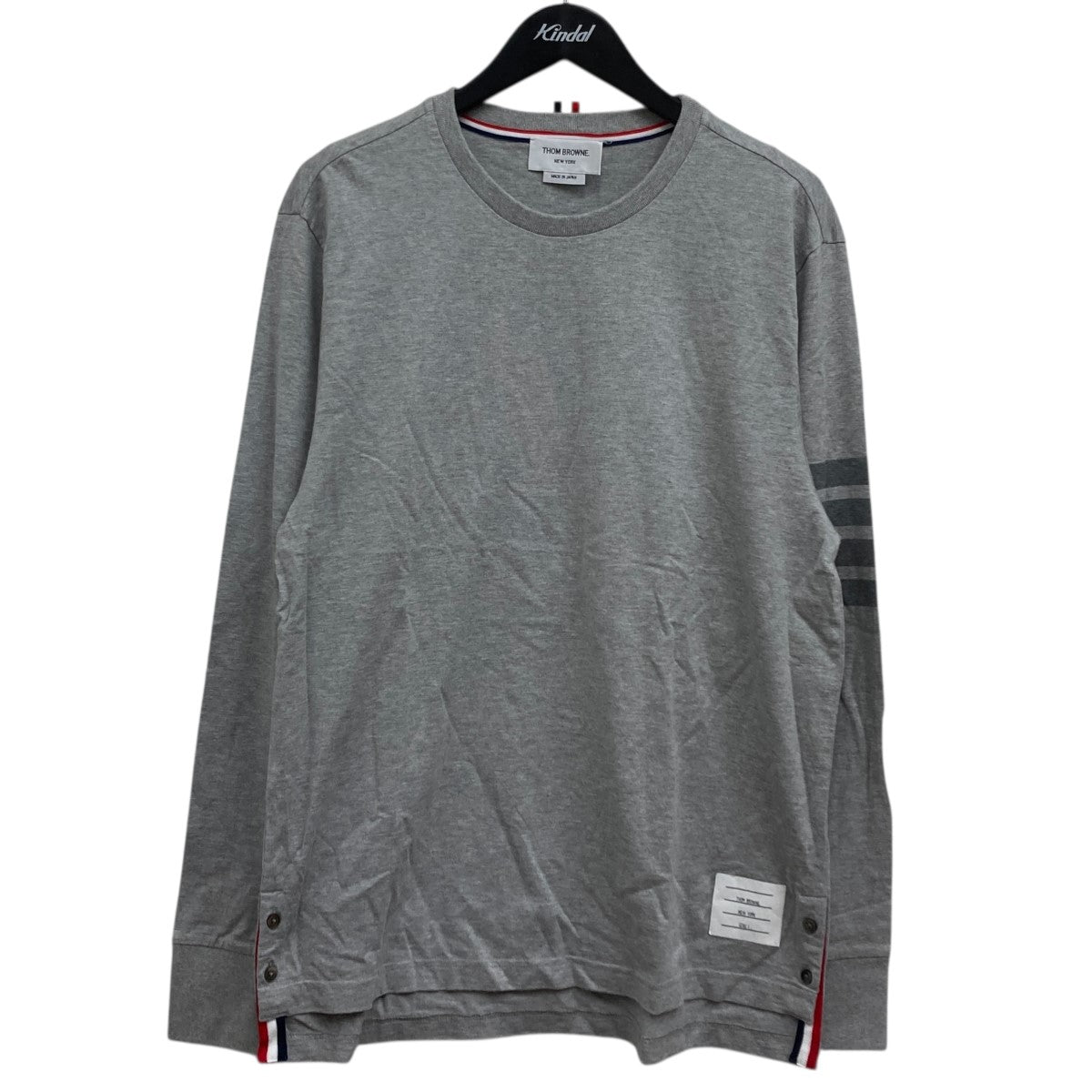 Thom Browne(トム・ブラウン) 長袖Tシャツ MJS117A グレー