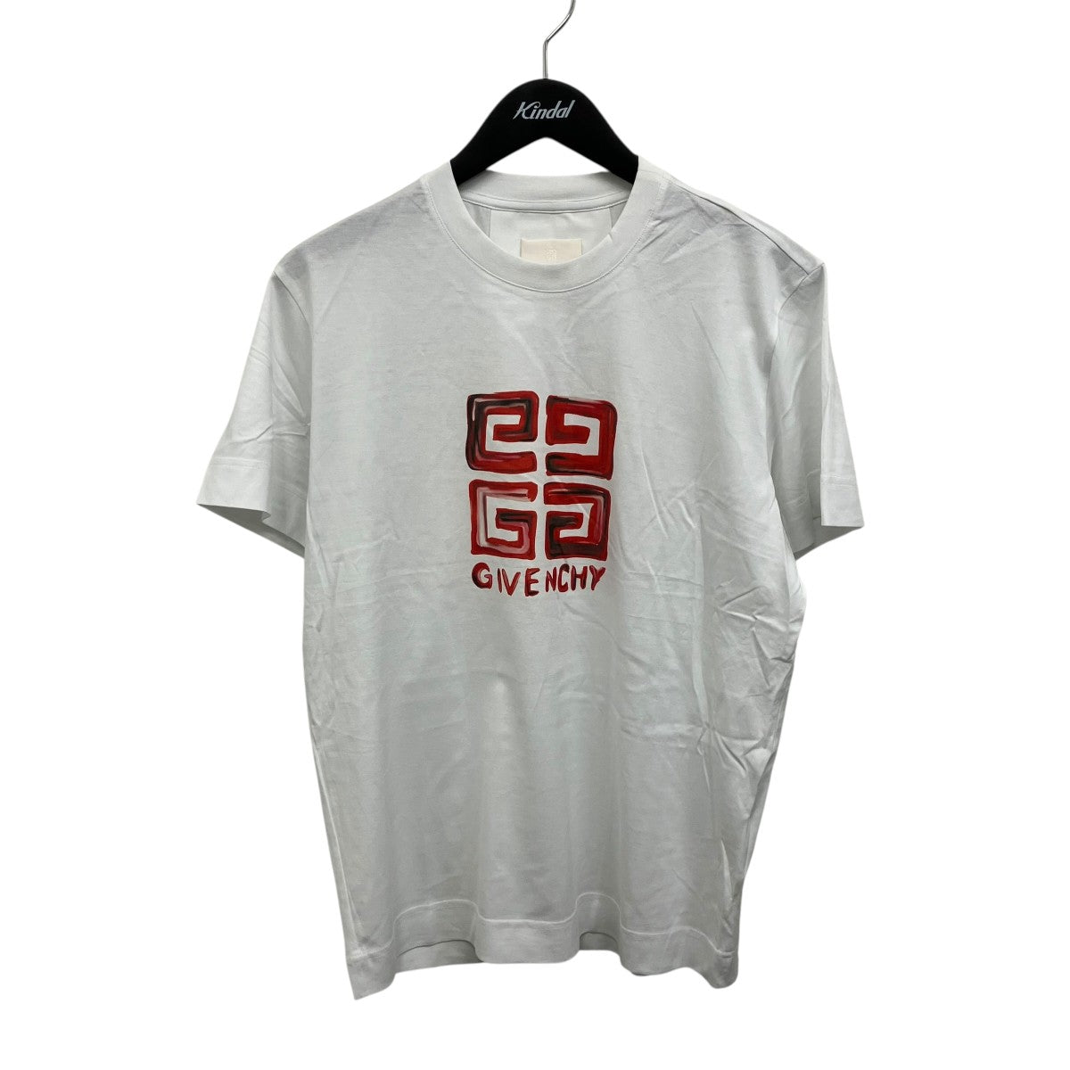GIVENCHY(ジバンシィ) プリントTシャツ BM716G3YCT ホワイト サイズ M 