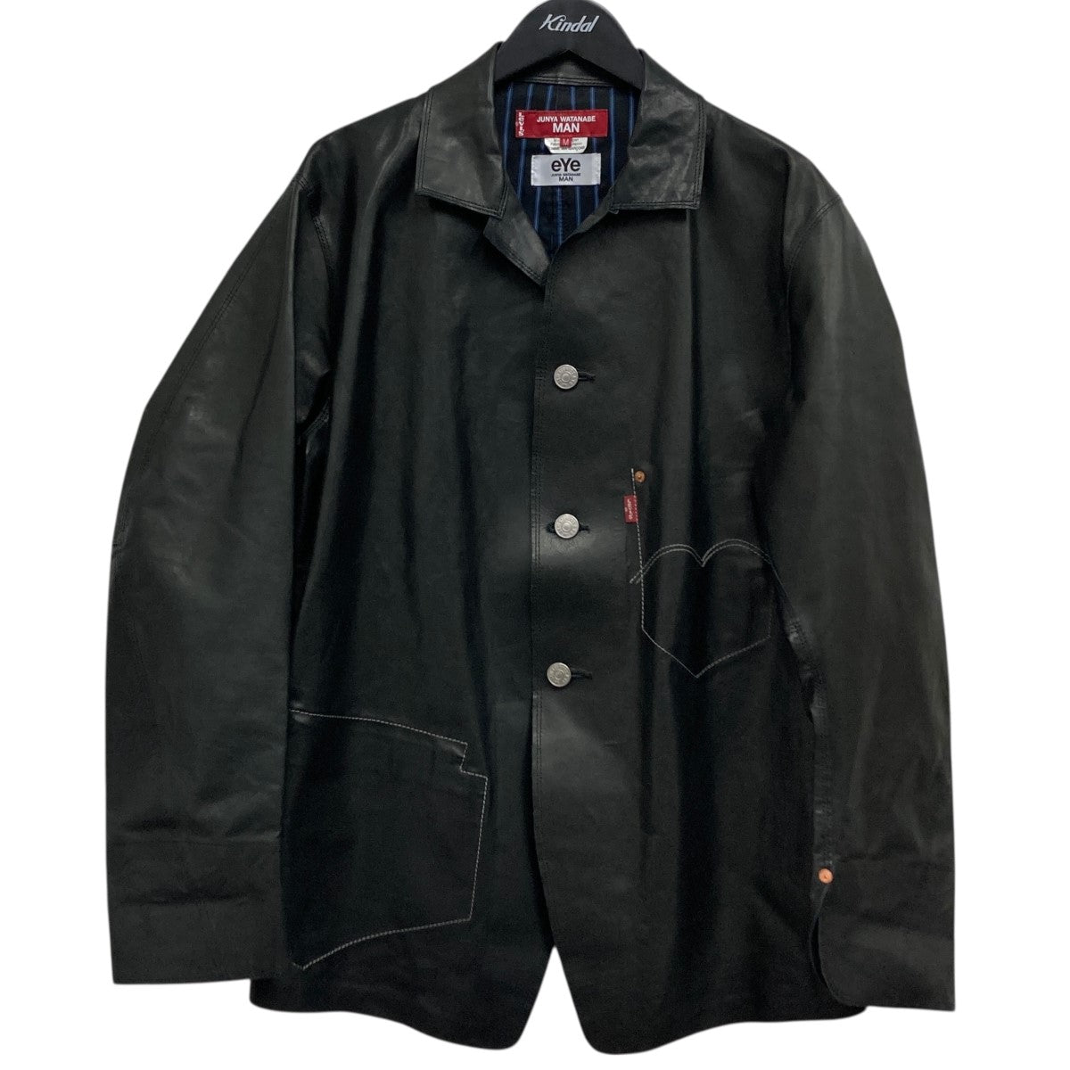 eYe COMME des GARCONS JUNYAWATANABE MAN×Levi's レザージャケット WN