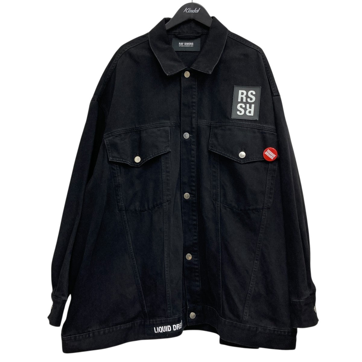 RAF SIMONS(ラフシモンズ) バッチオーバーデニムジャケット 211-M723 
