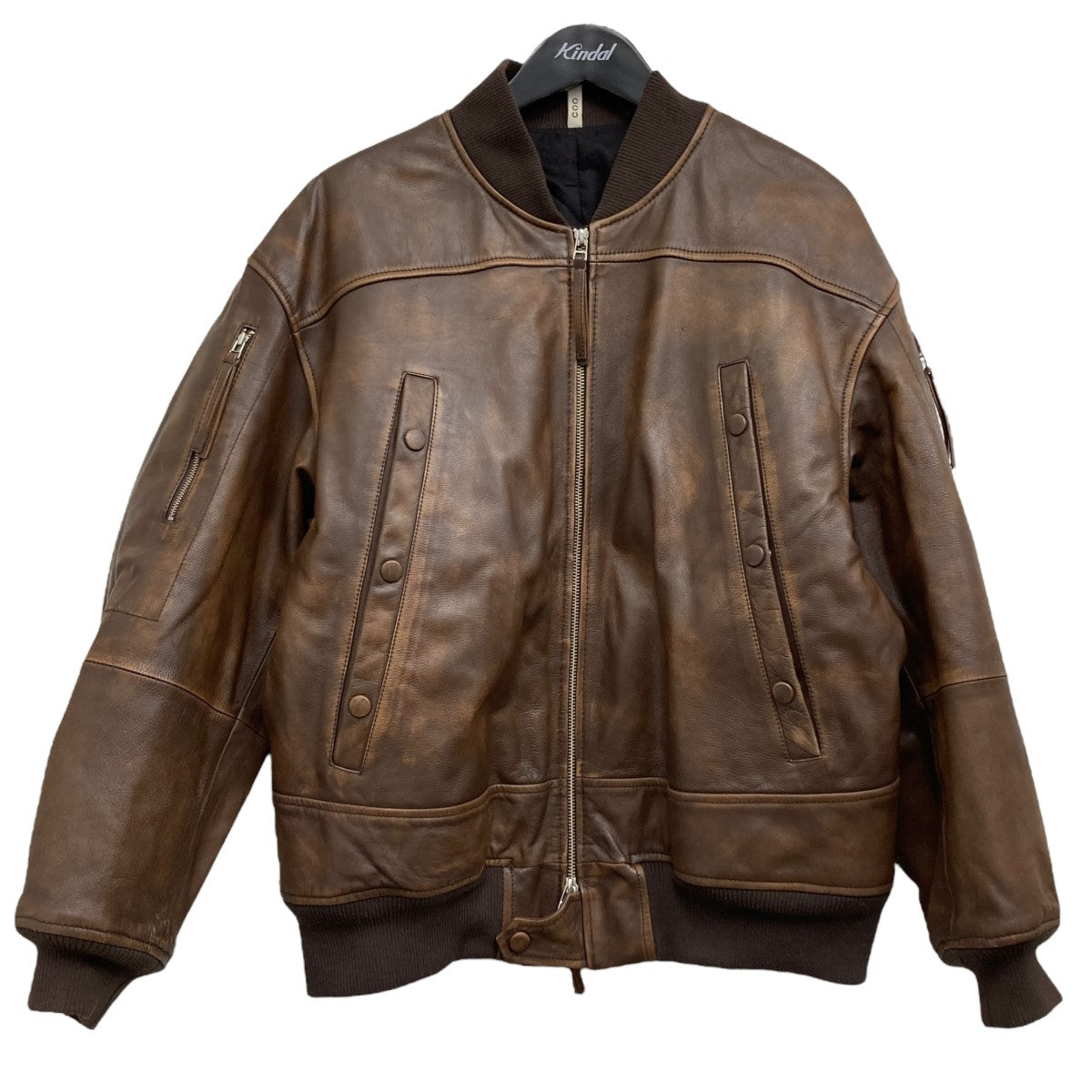 ccu ボンバージャケット CCU(シーシーユー) レザーボンバージャケット SH-50-C-COW