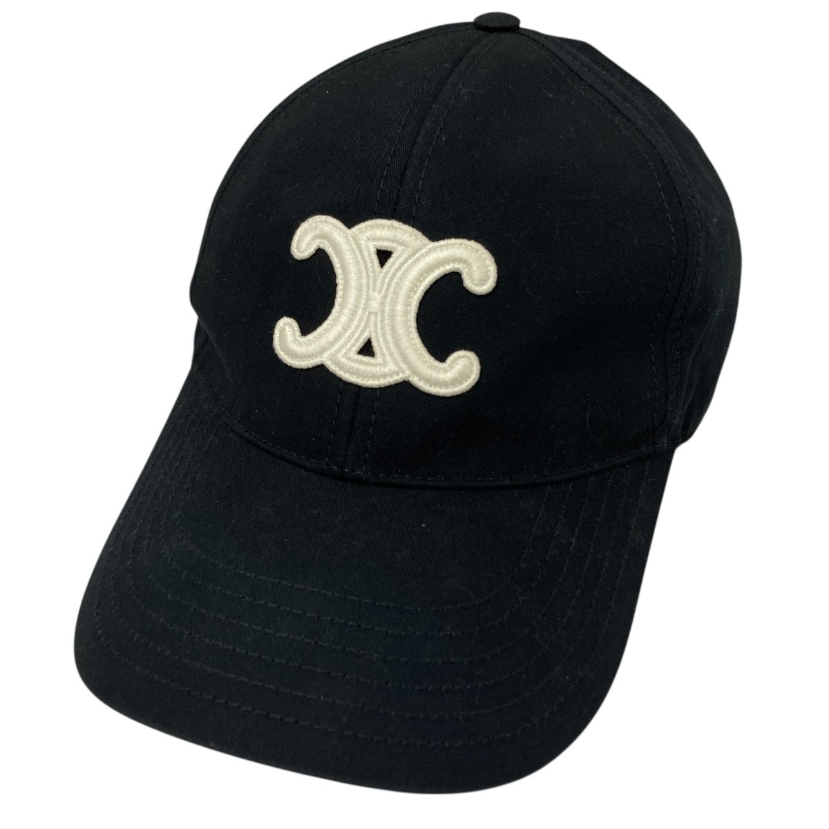 CELINE(セリーヌ) キャップ 2AUT6969P ブラック サイズ L｜【公式