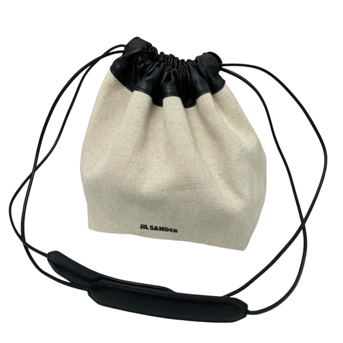 JIL SANDER(ジルサンダー) リバーシブル巾着バッグ アイボリー