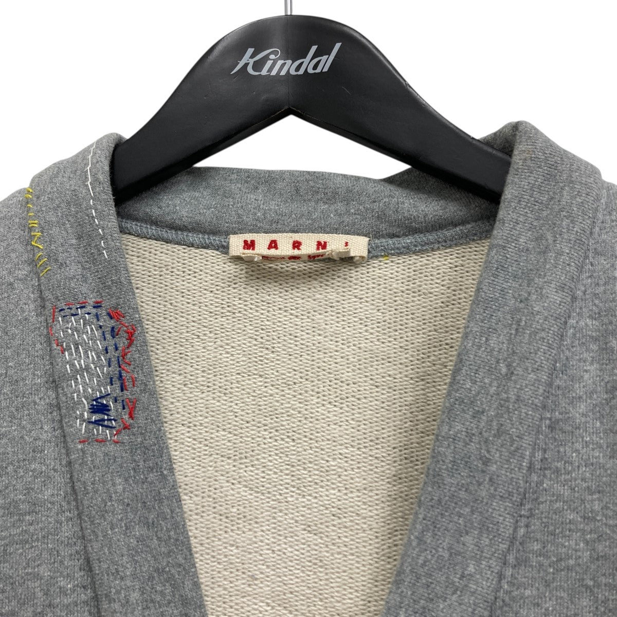 MARNI ステッチデザインスウェットカーディガン 古着・中古-3枚目のアイテム画像