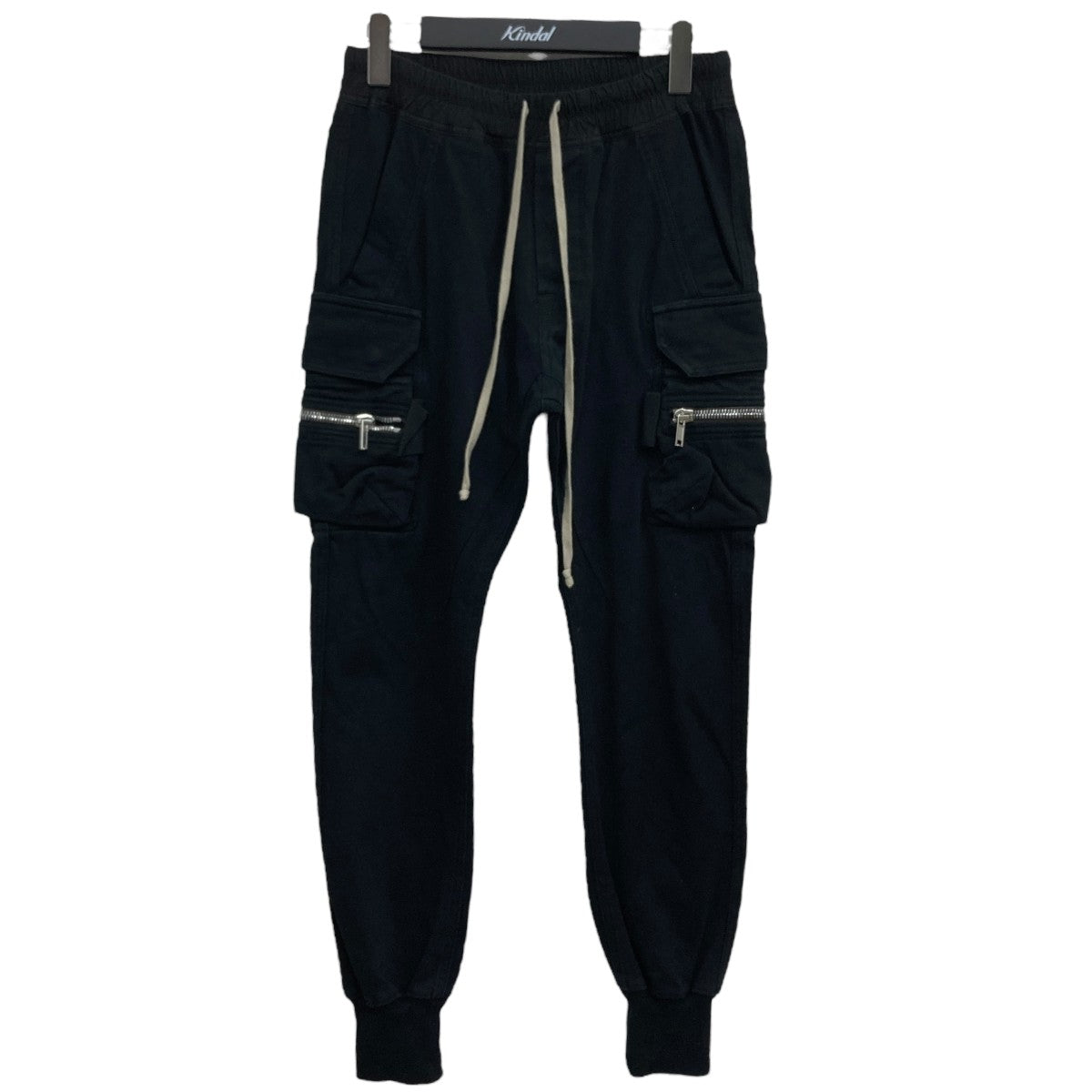 リックオウエンス　 マストドン カーゴ パンツ 46/36 黒 リックオウエンス マストドン カーゴ パンツ 46/36 黒 RICK OWENS