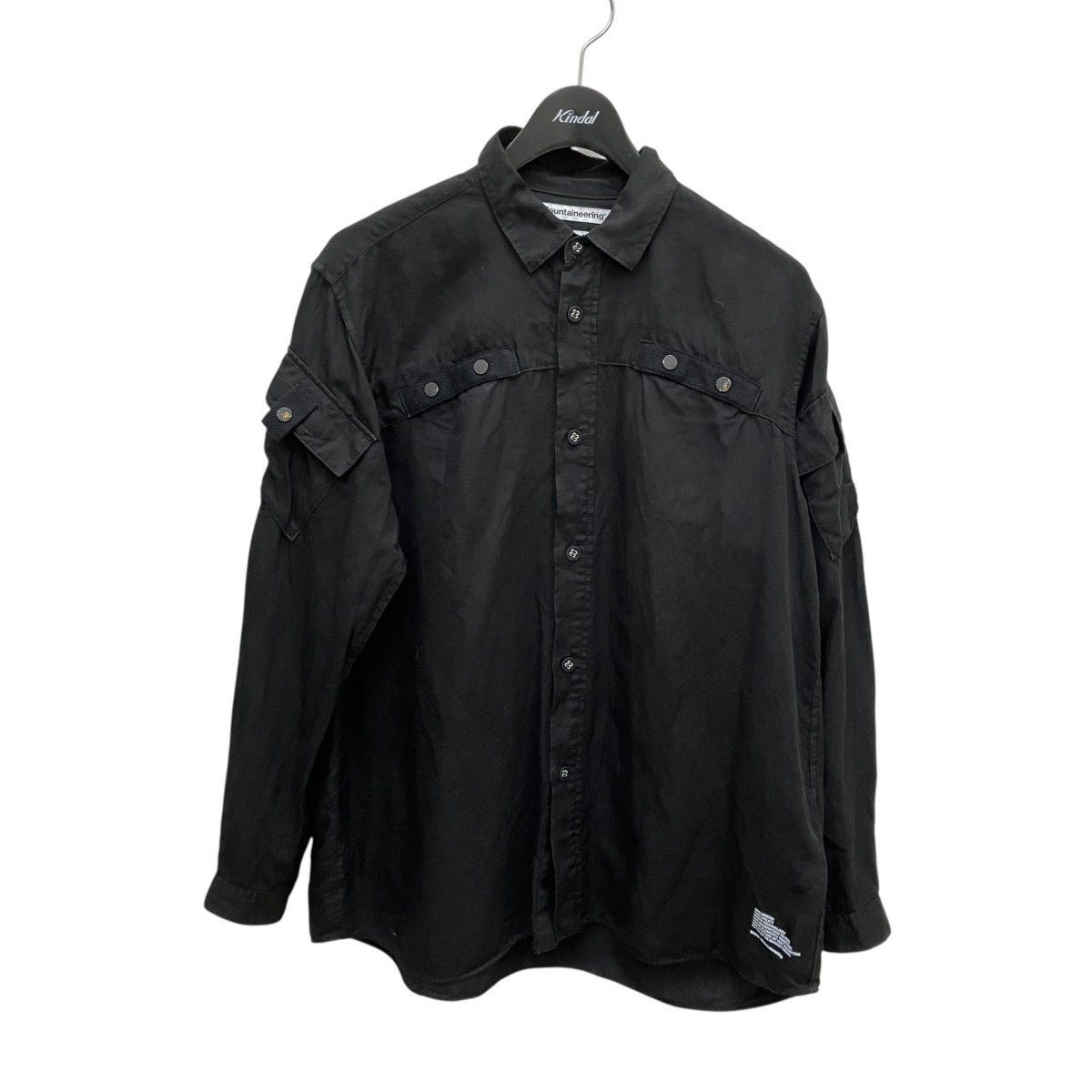 WHITE MOUNTAINEERING(ホワイトマウンテニアリング) リネン混シャツ